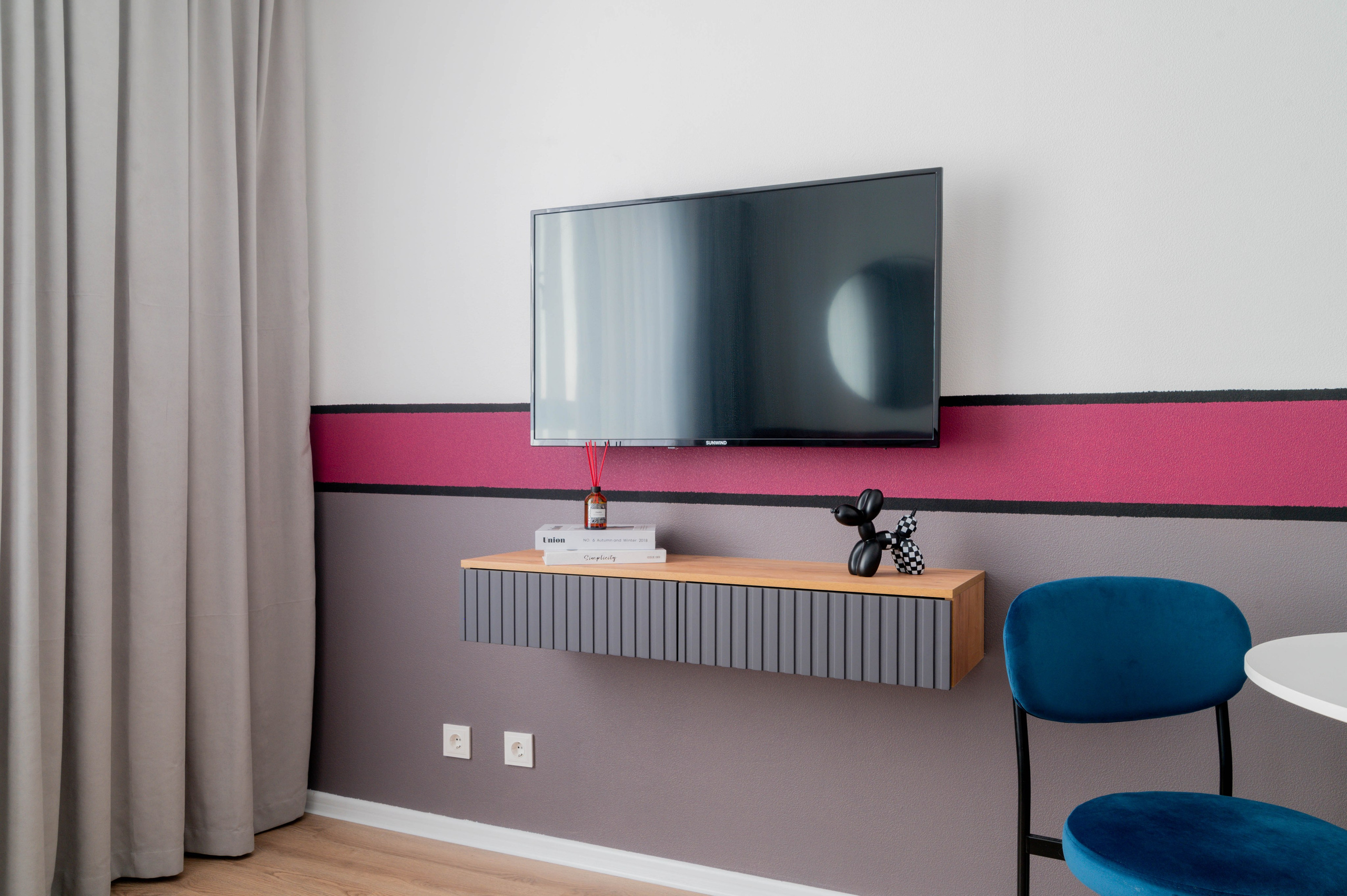 Съемка студии для посуточной аренды ЖК «Волга Парк». Интерьерный фотограф в Ярославле. Вероника Лазыкина