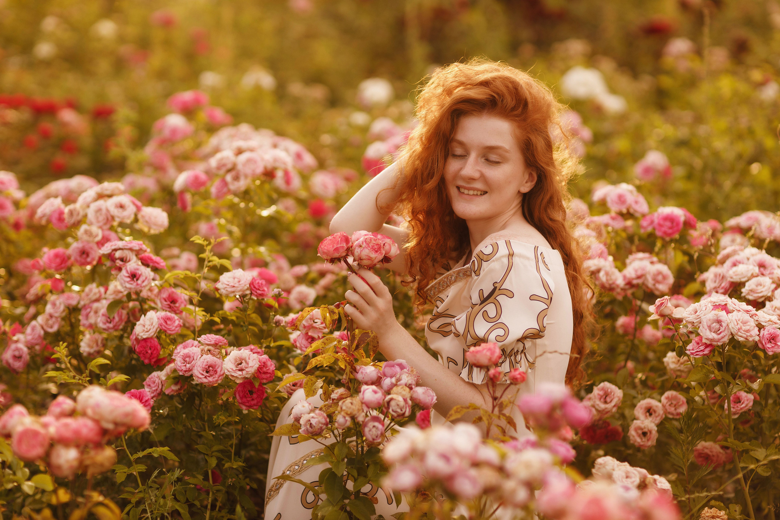 Фотосессия на заливе с Татой в платье от Ирины Павловой. Портретный и репортажный фотограф в Чебоксарах Андриян Чаркин