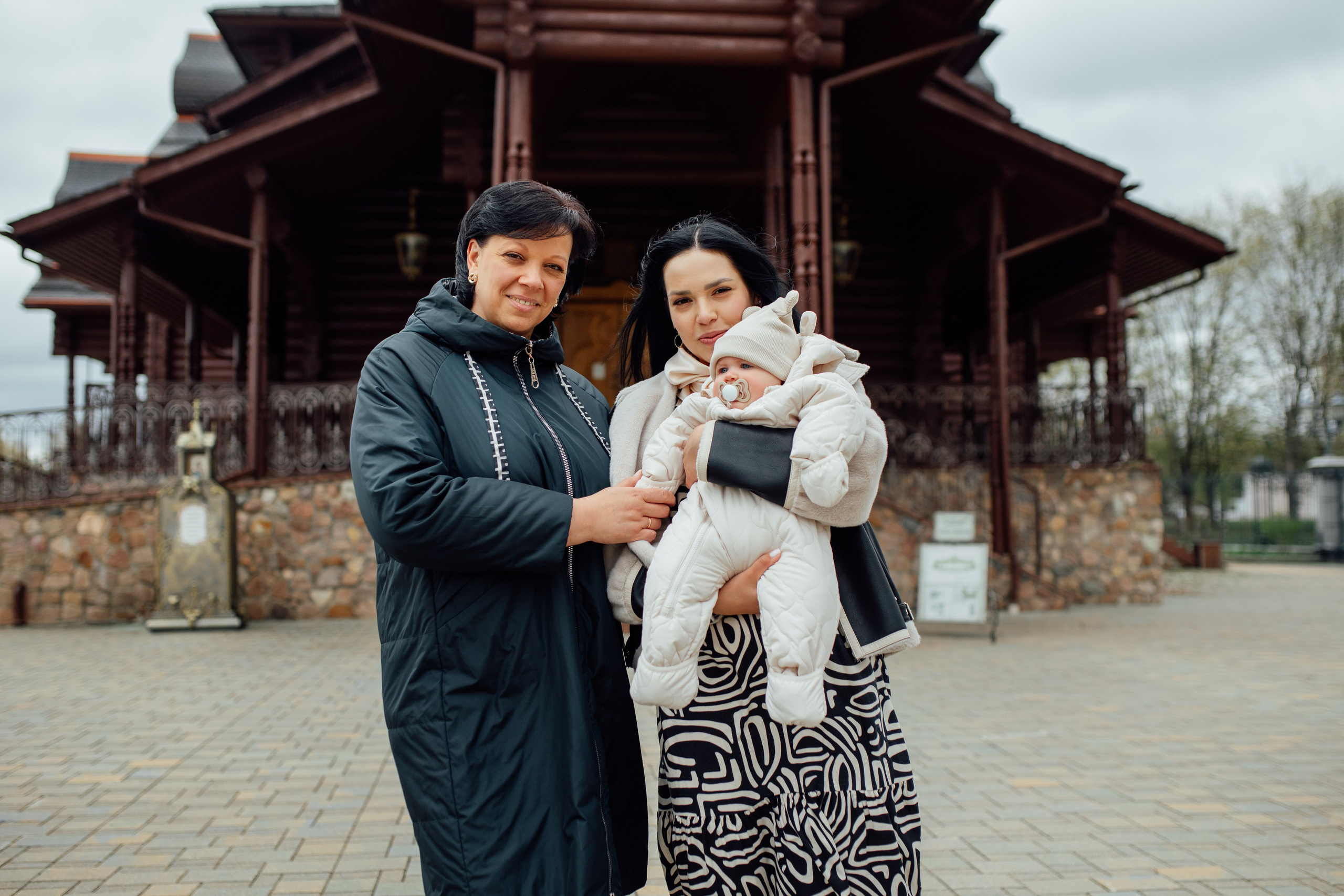 Таинство крещения Софии, апрель 2024