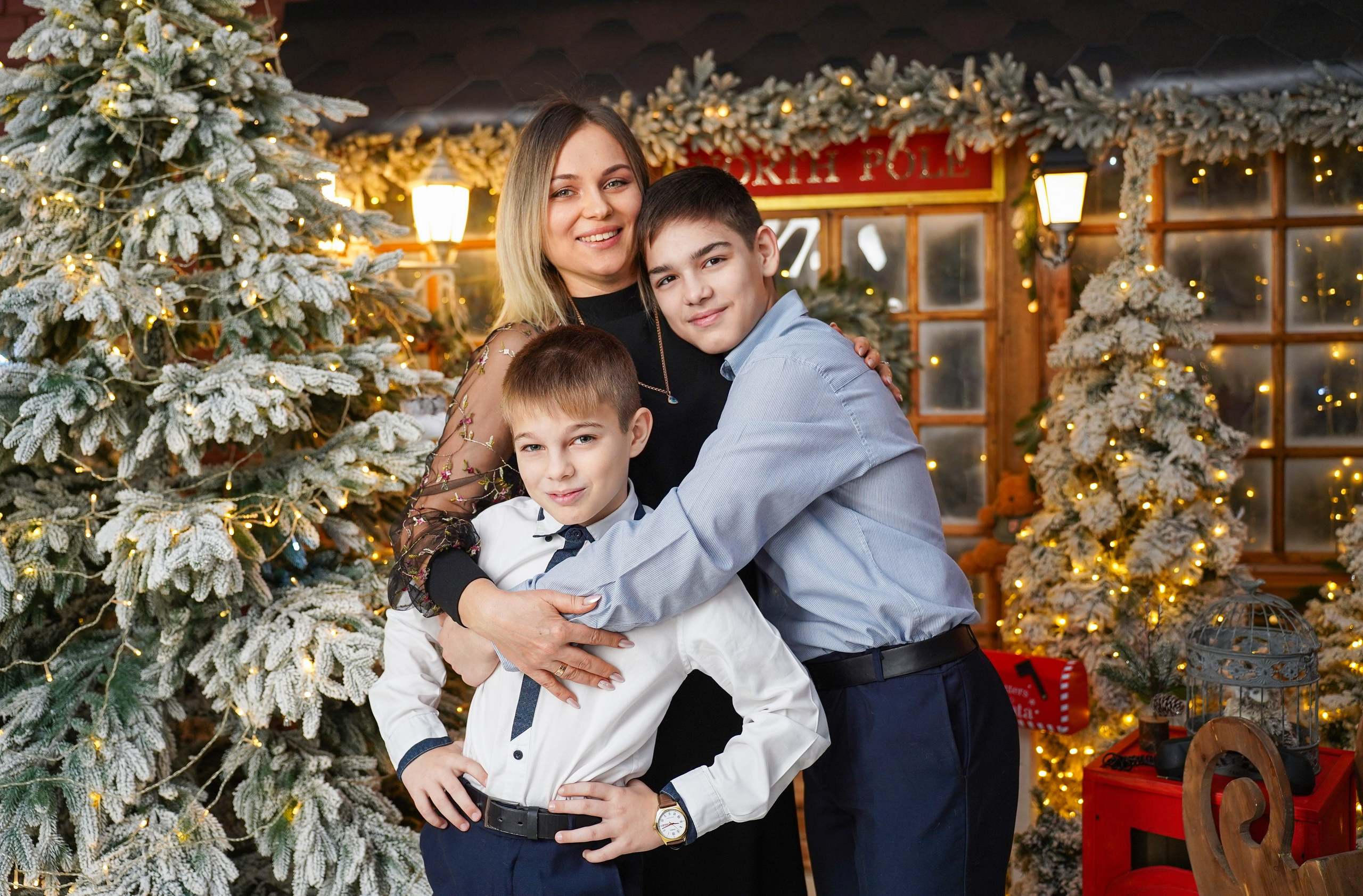Новогодняя семейная фотосессия. Фотограф Новороссийск | Геленджик и ЮФО Эльвина Ясинская