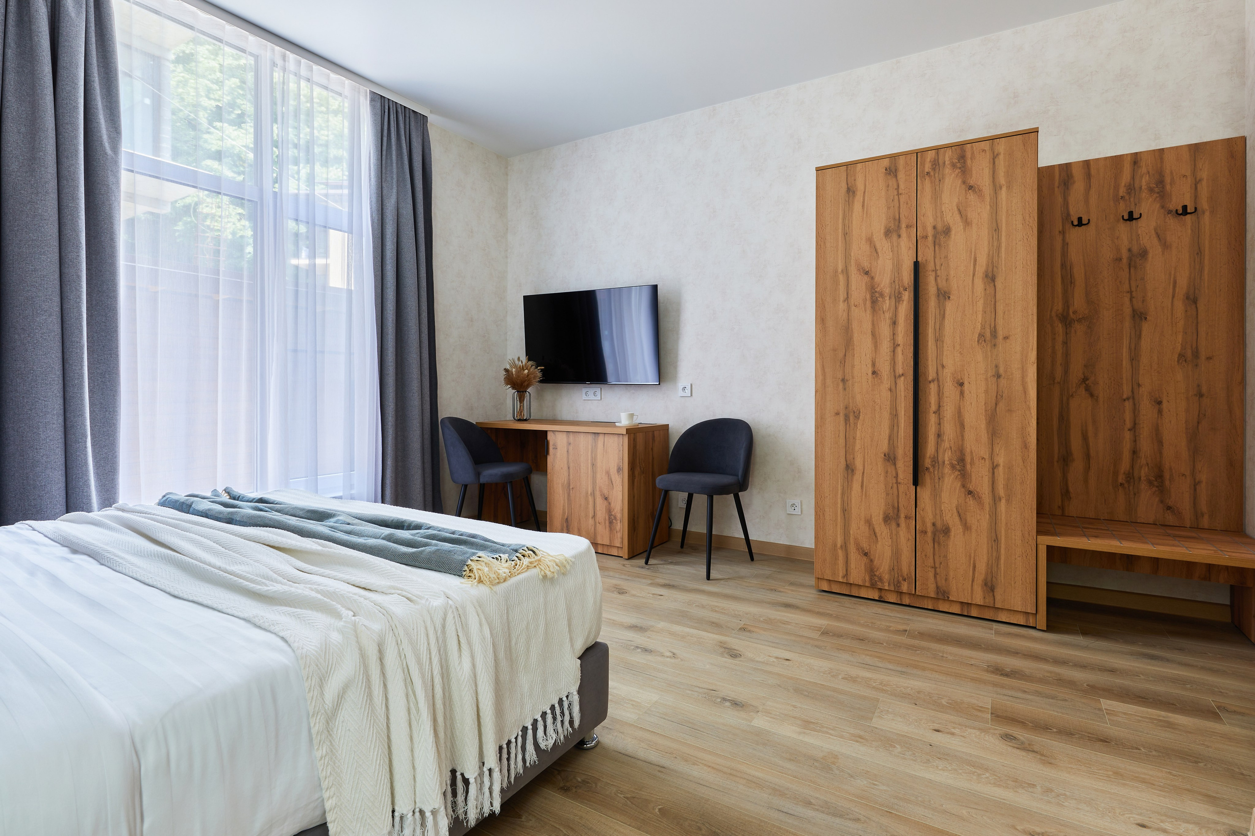 Интерьерная фотосъёмка мини-гостиницы на Красной Поляне. Интерьерный фотограф в Сочи Анисимова Ольга