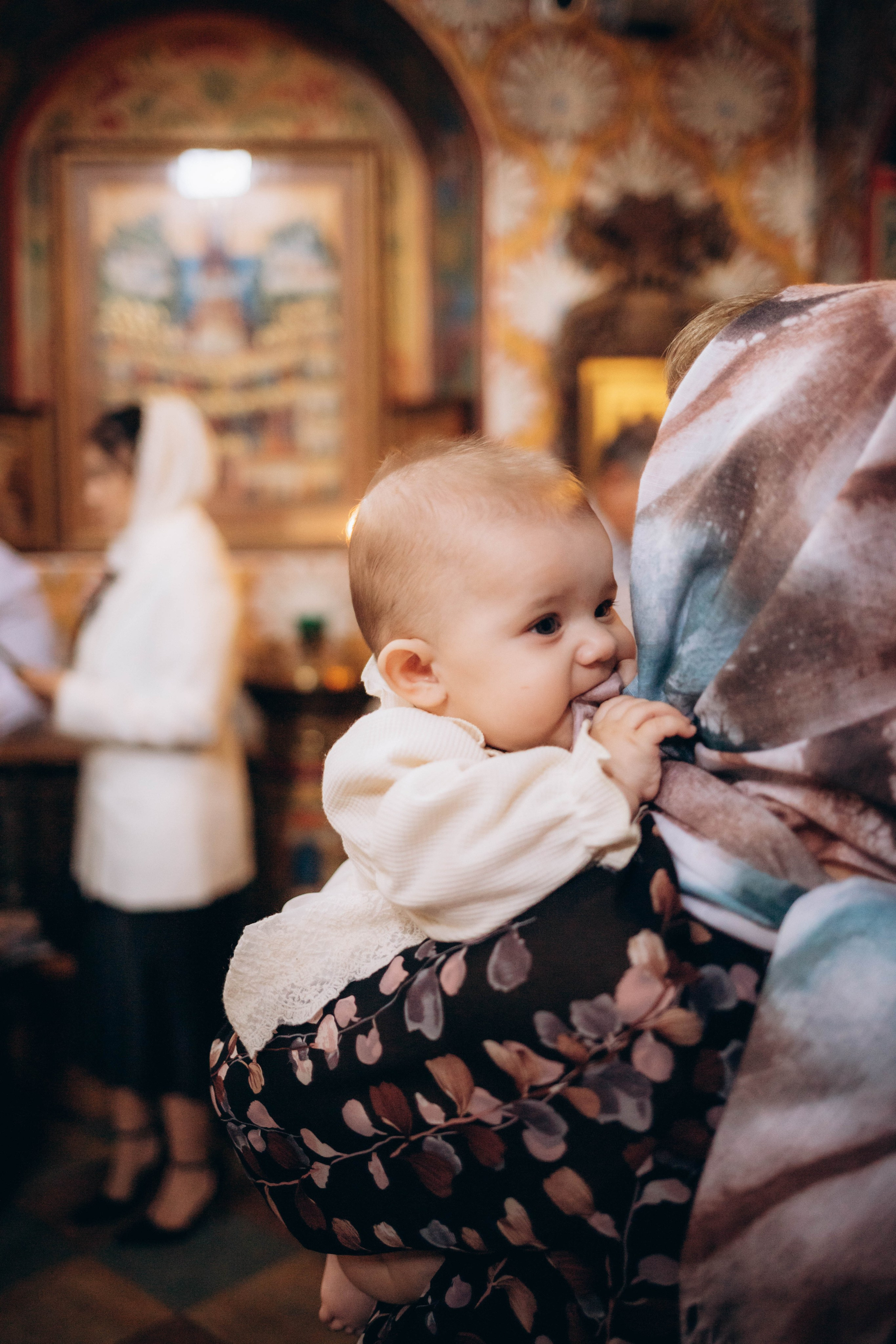 Крещение Ариши. Семейный и детский фотограф в Москве Александра Нараевская