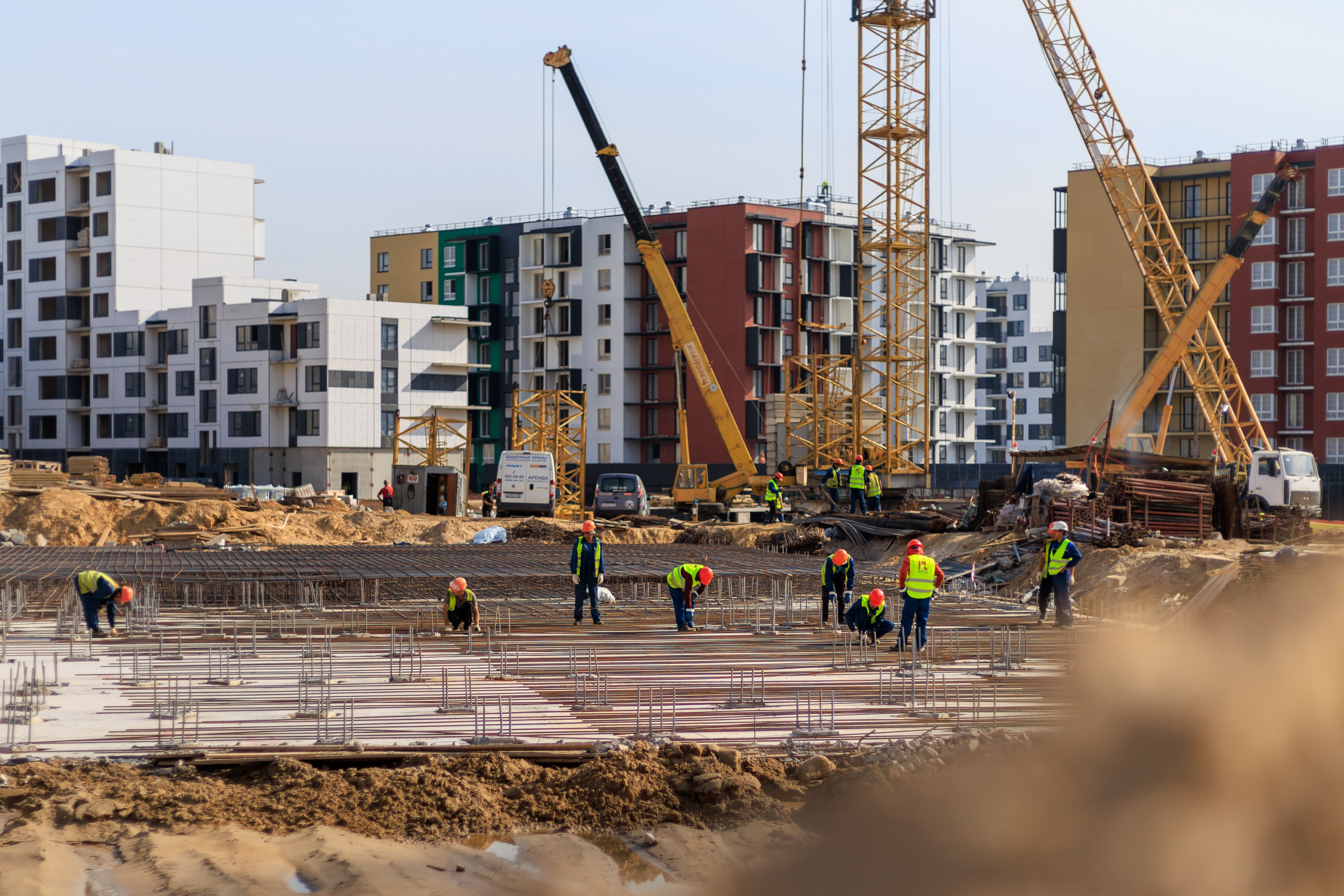 Архитектурная и репортажная фотосъёмка для застройщика