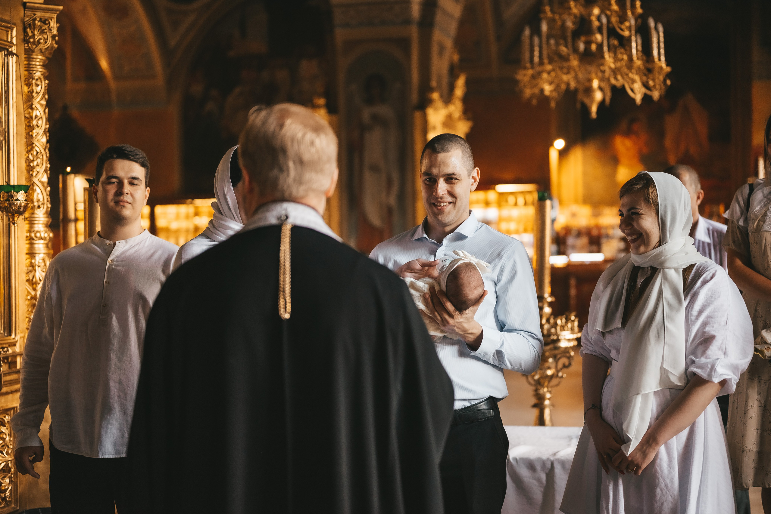 Таинство крещения Арины. Свадебный и семейный фотограф Юлия Чернобай | Подольск, Москва, Московская область