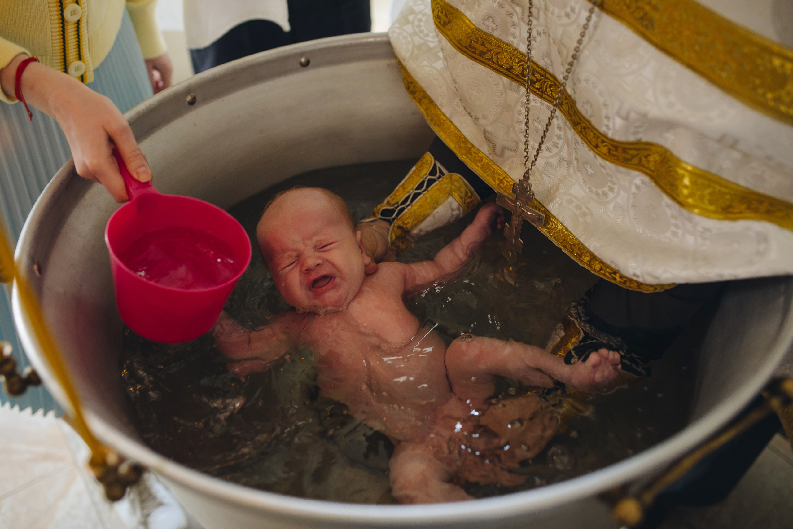 Крещение в светлом Храме. Семейный и детский фотограф в Москве Дорогова Екатерина