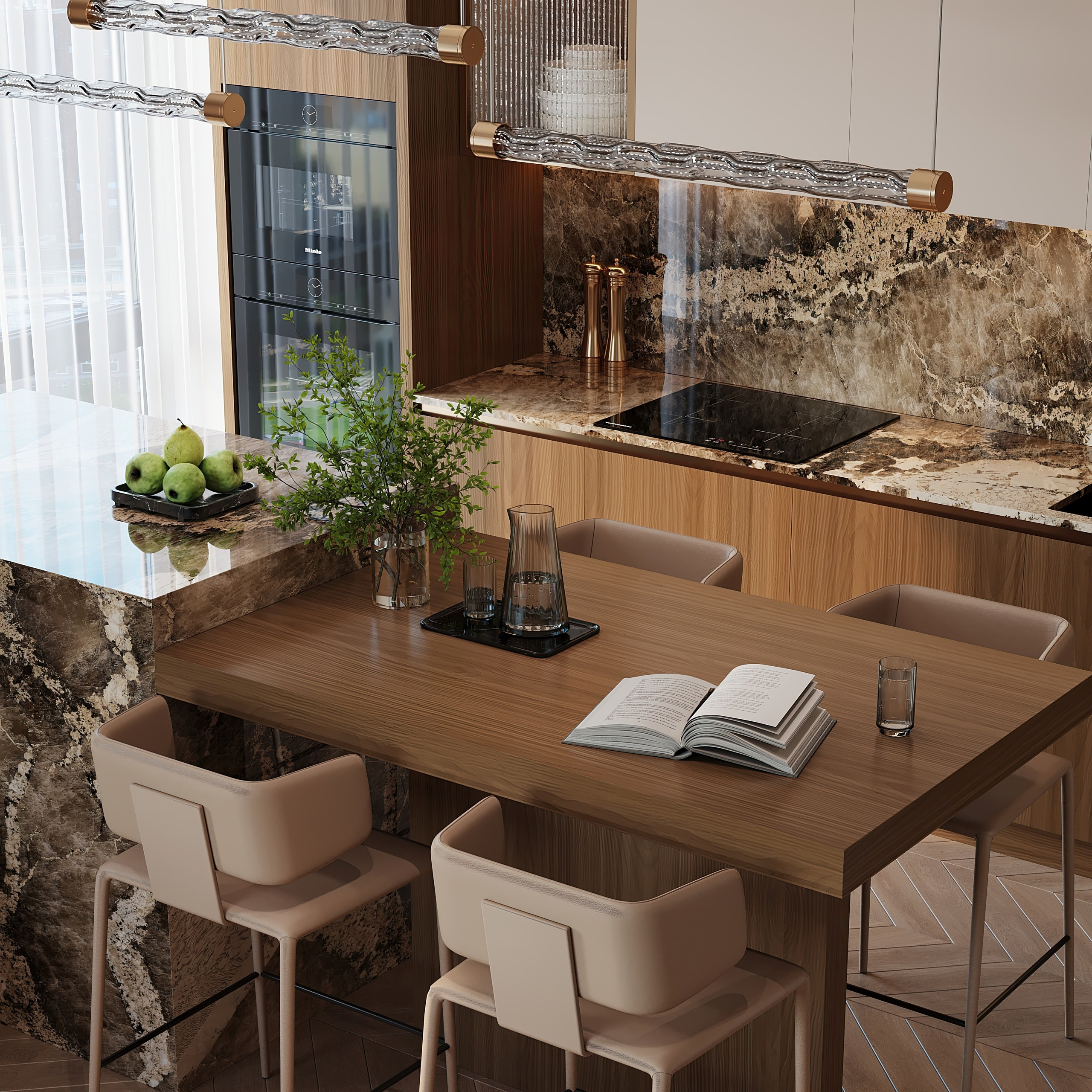 ЖК Павелецкая сити. Дизайн интерьера в Москве