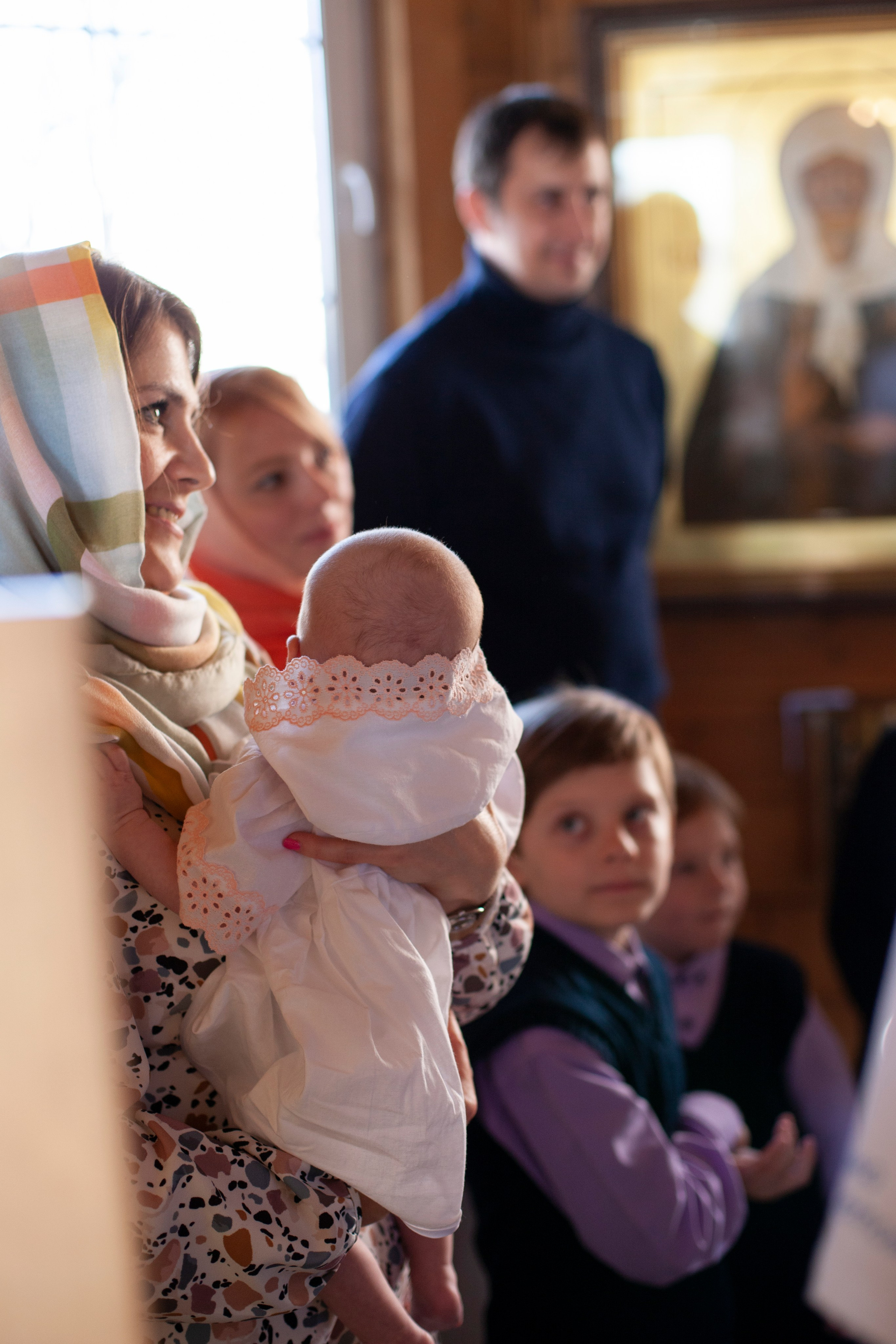 Крещение, стиль «Fuji Velvia 100». Фотограф на крещение/венчание