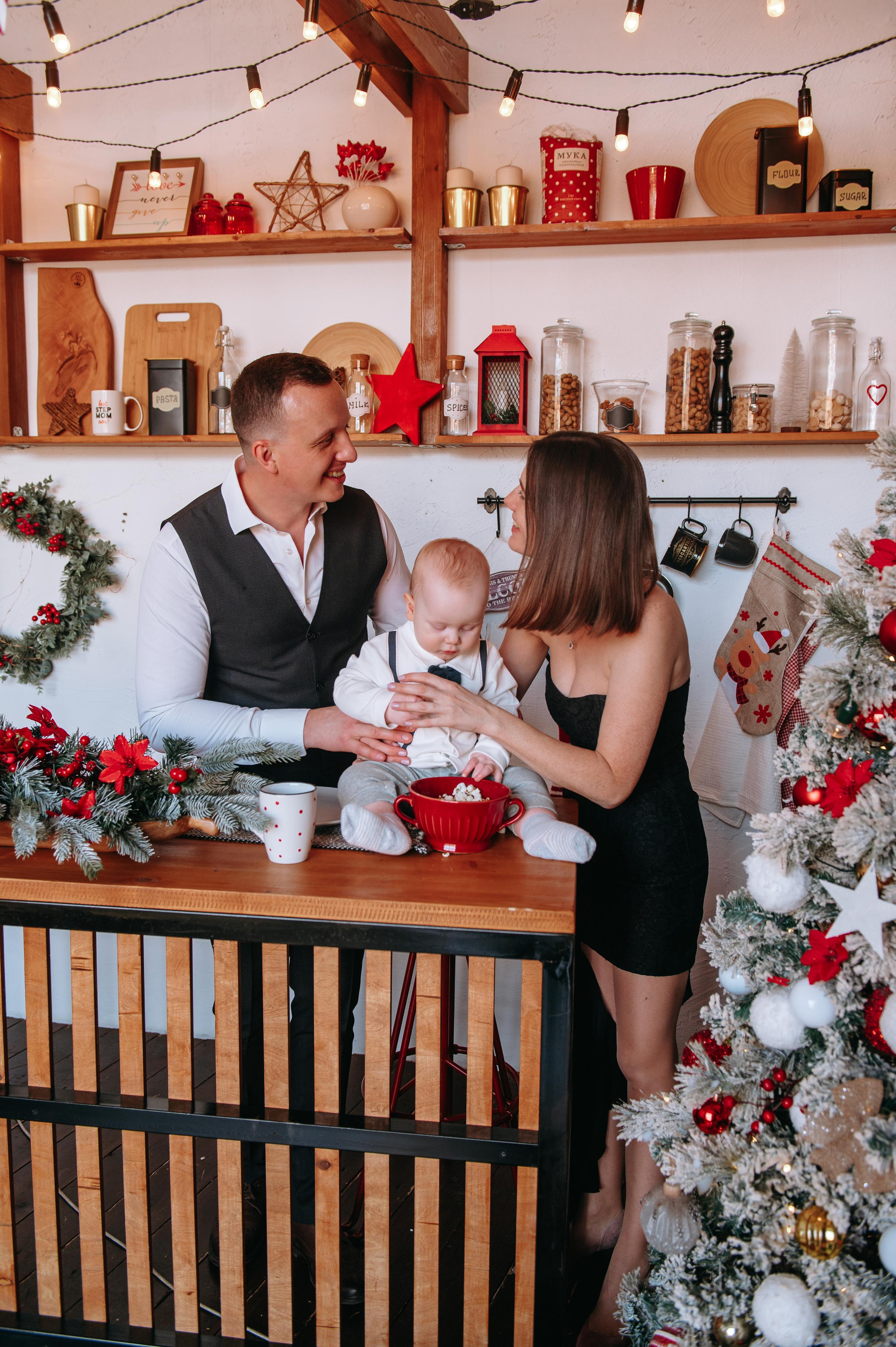 Семейный Новый год. Lifestyle фотограф