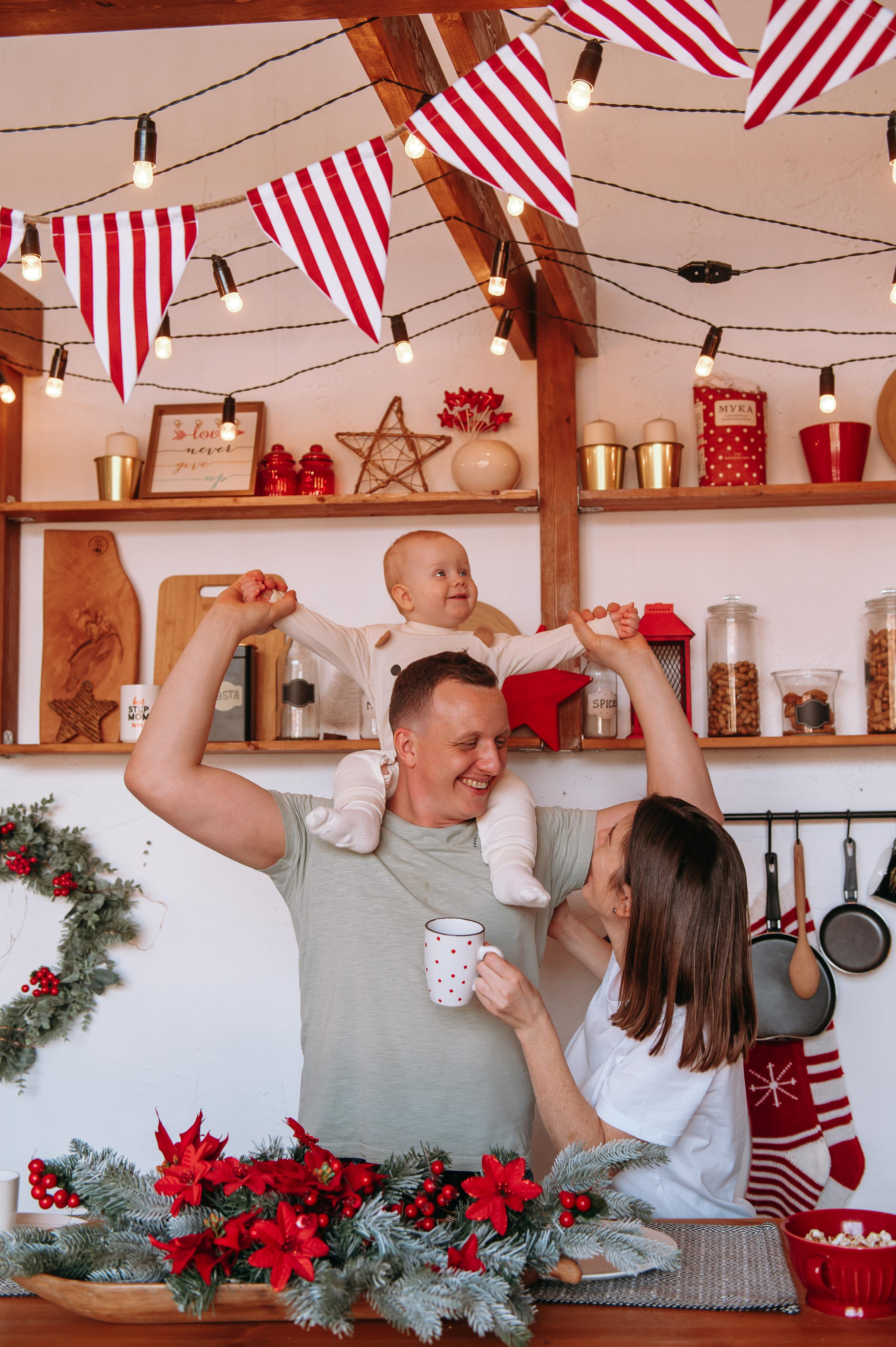 Семейный Новый год. Lifestyle фотограф