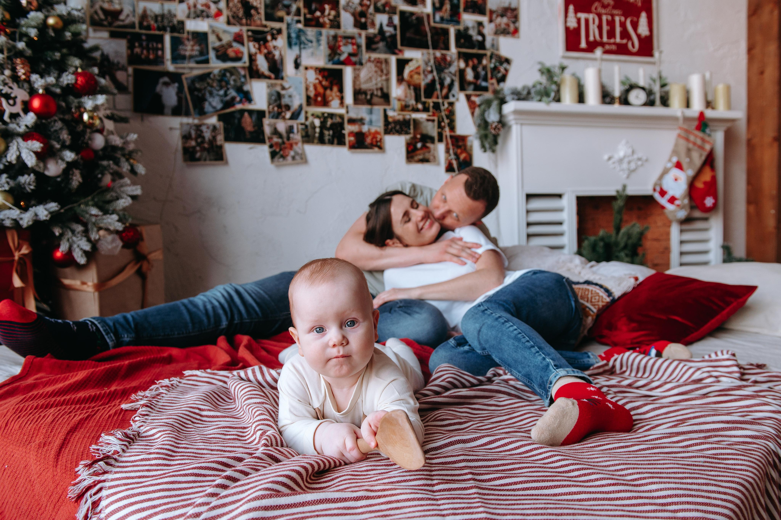 Семейный Новый год. Lifestyle фотограф