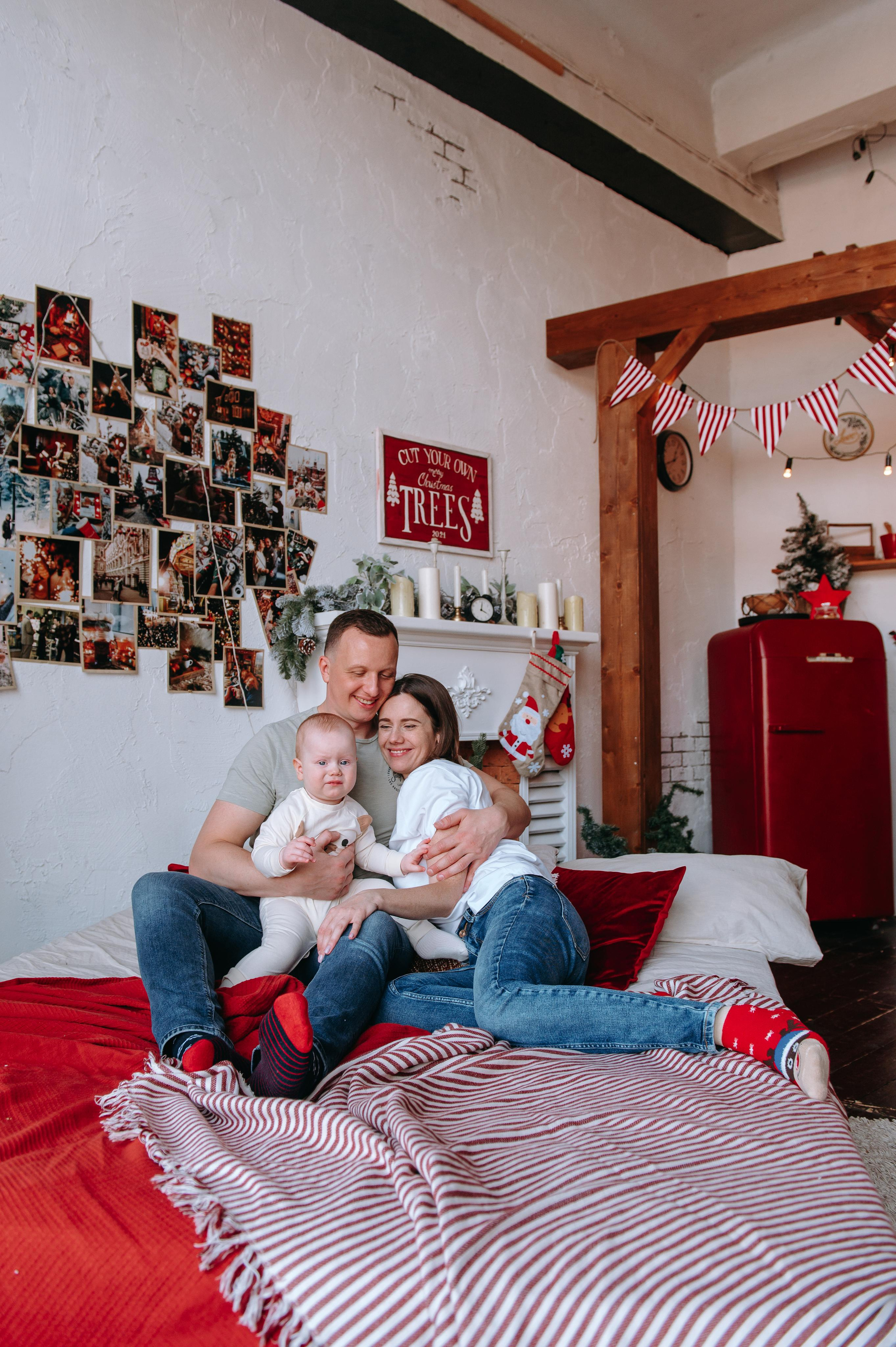 Семейный Новый год. Lifestyle фотограф