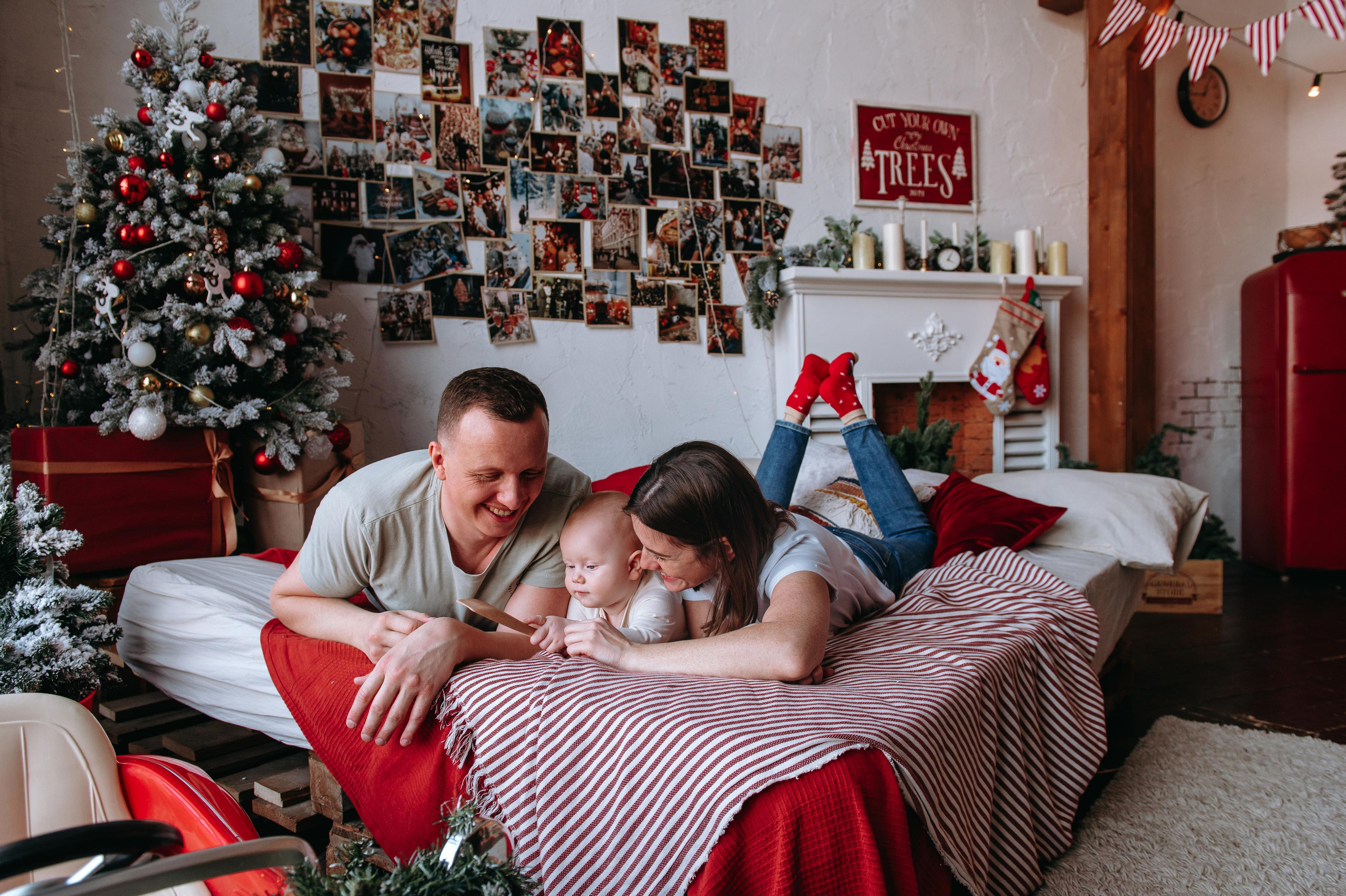 Семейный Новый год. Lifestyle фотограф