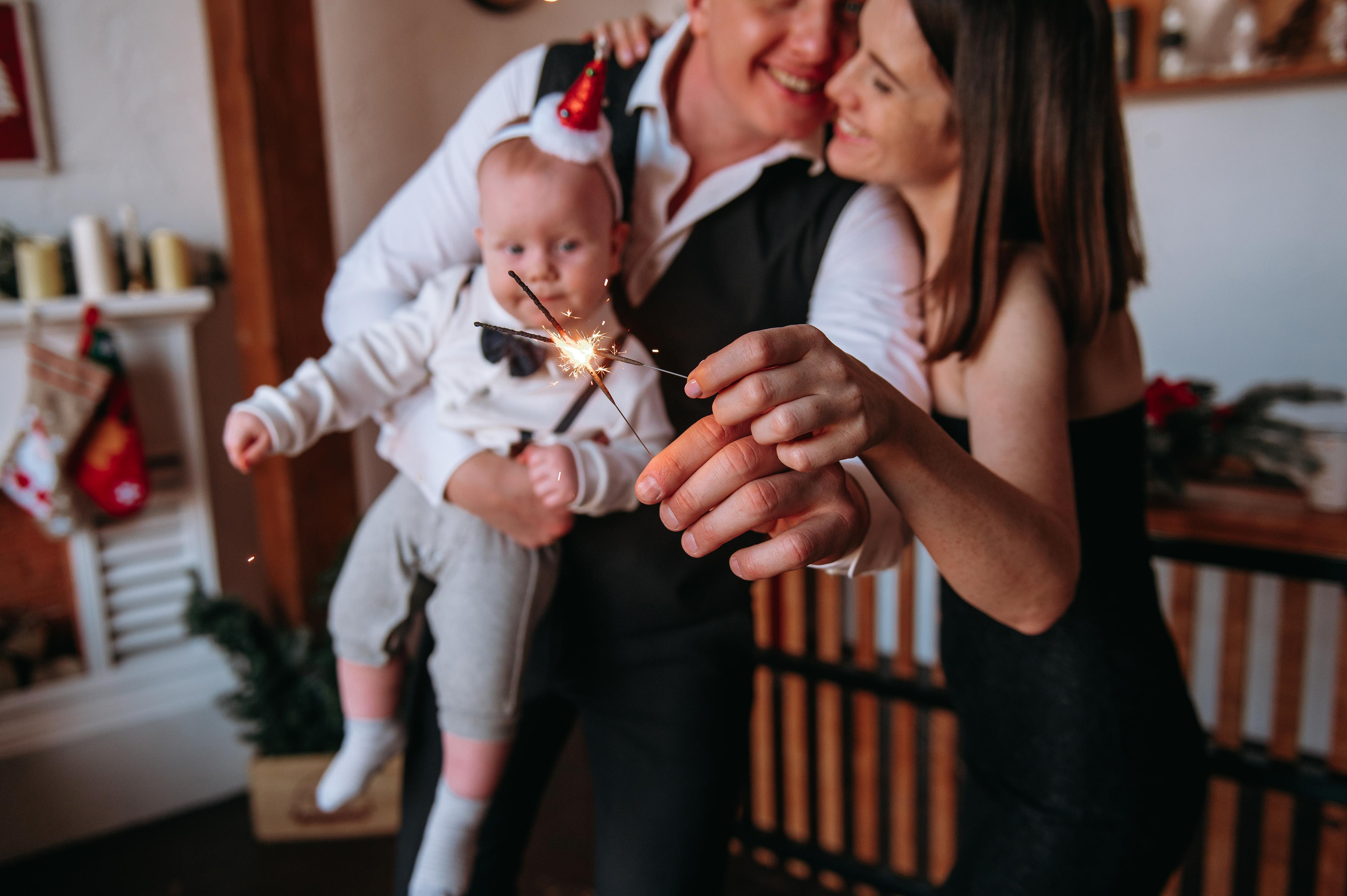 Семейный Новый год. Lifestyle фотограф