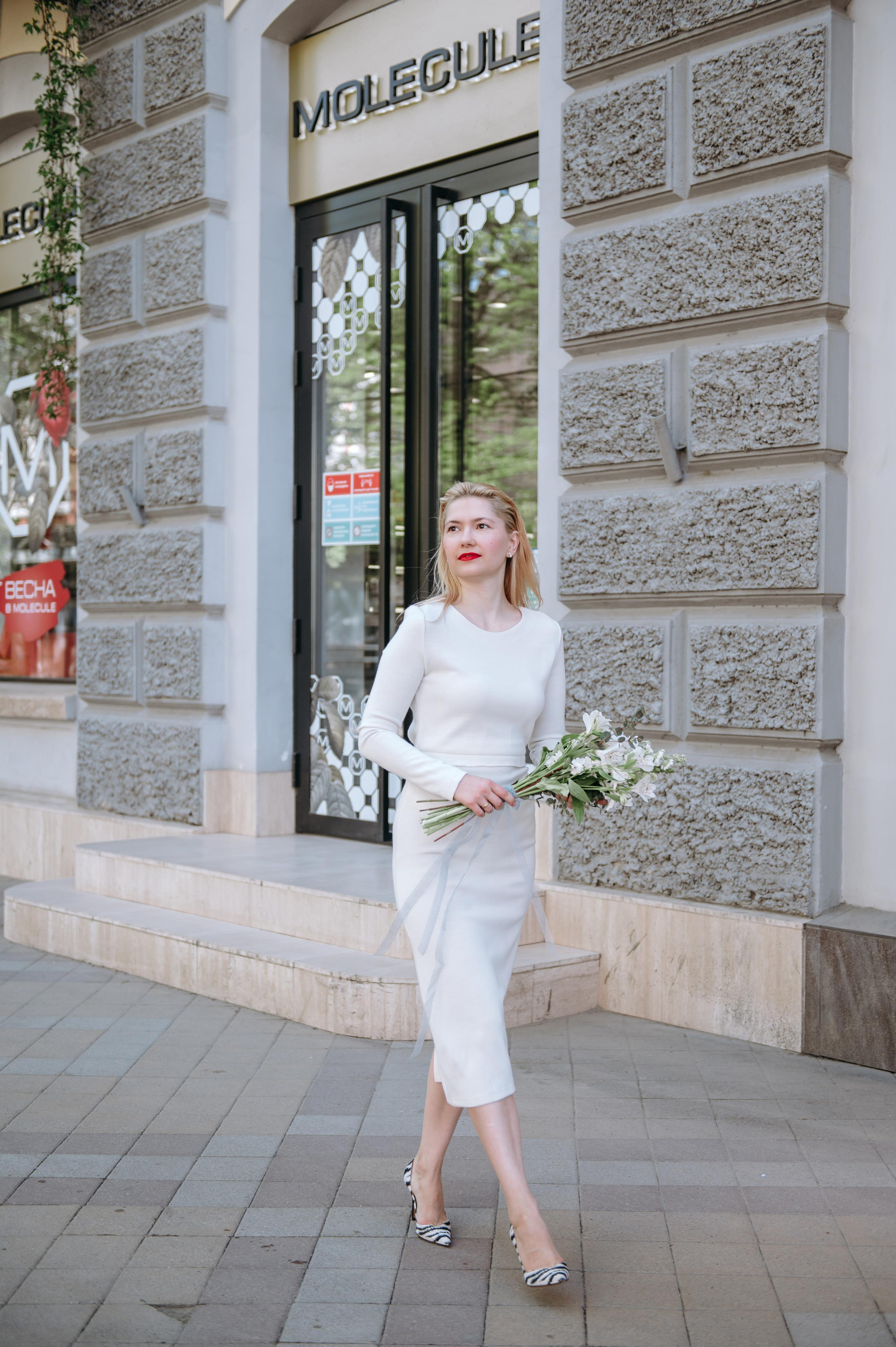 Lady in white. Lifestyle фотограф