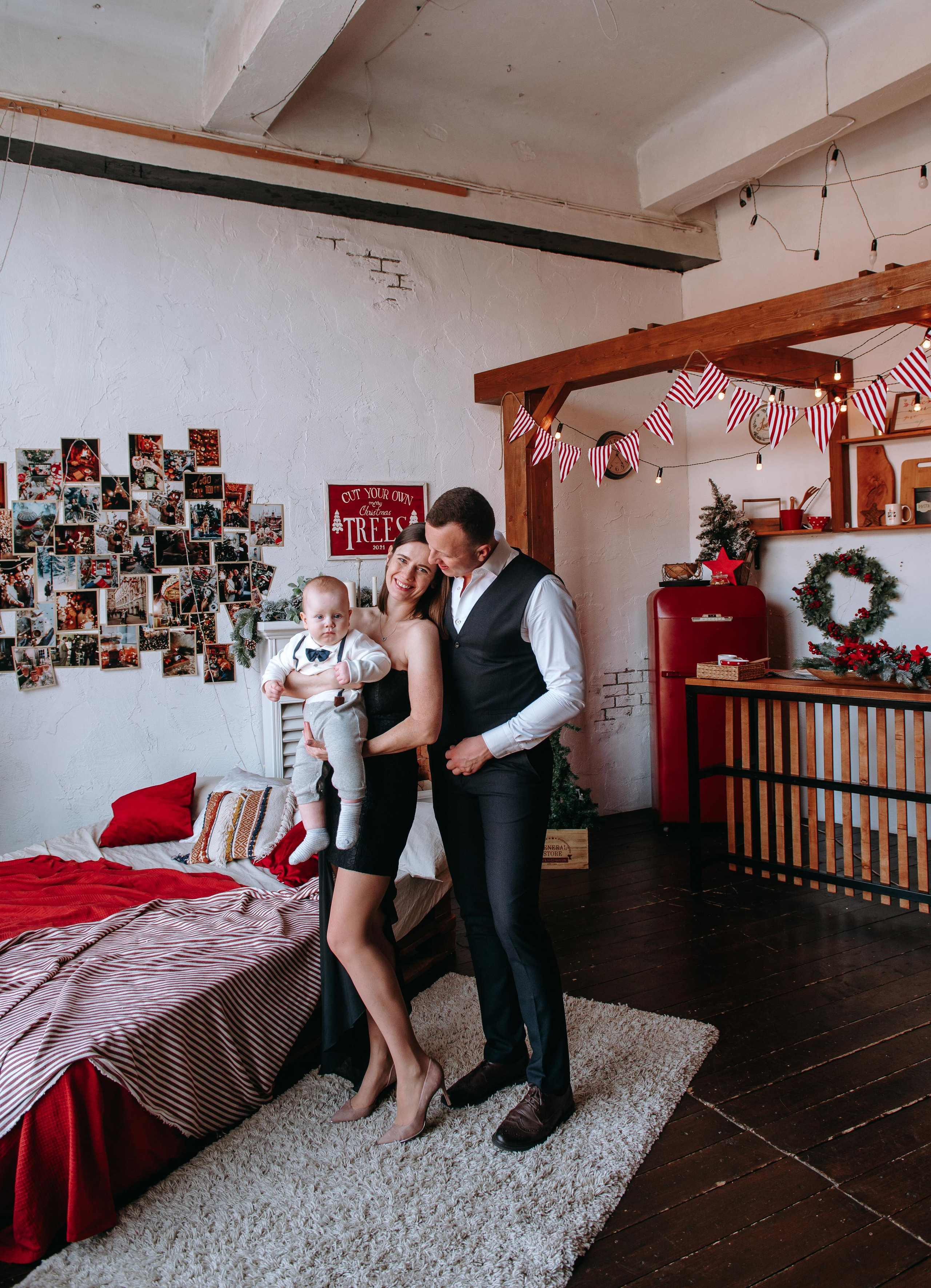 Семейный Новый год. Lifestyle фотограф