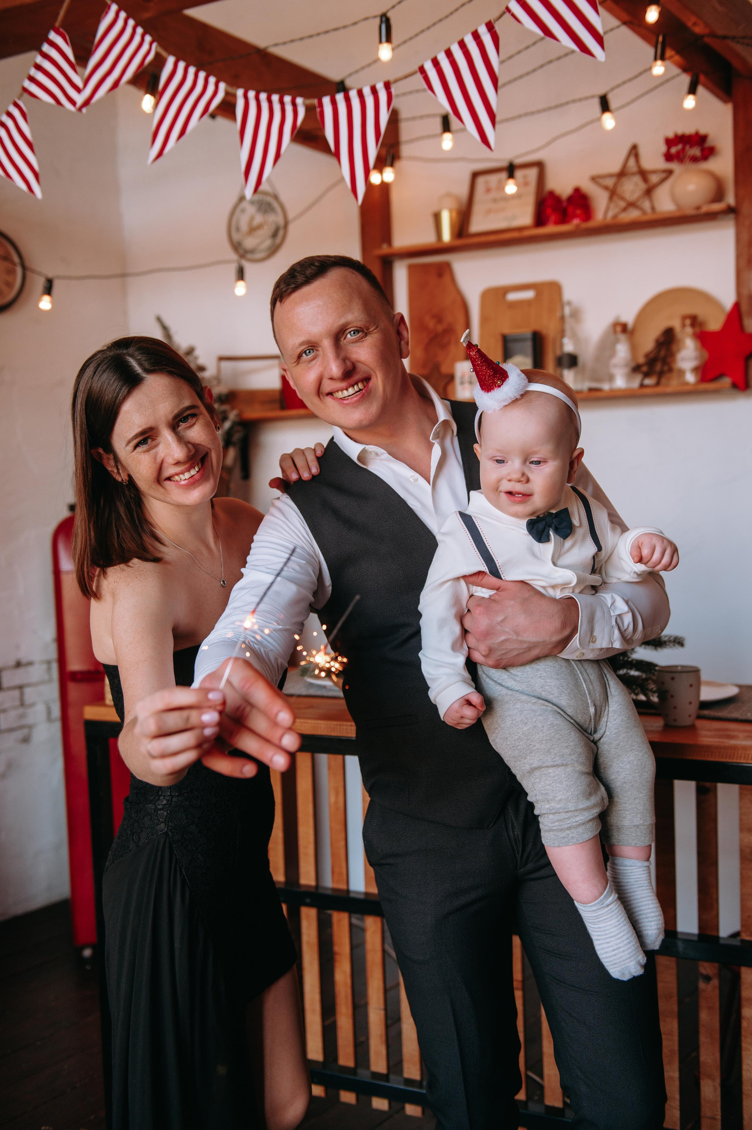 Семейный Новый год. Lifestyle фотограф