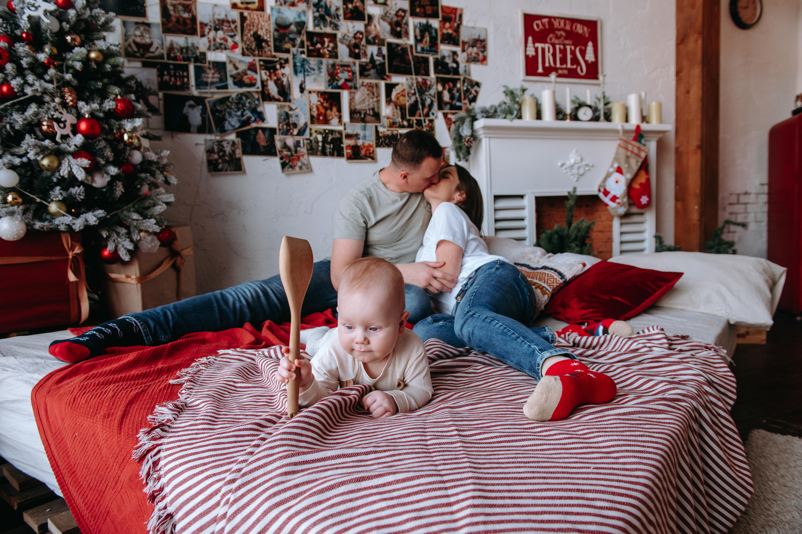 Семейный Новый год. Lifestyle фотограф