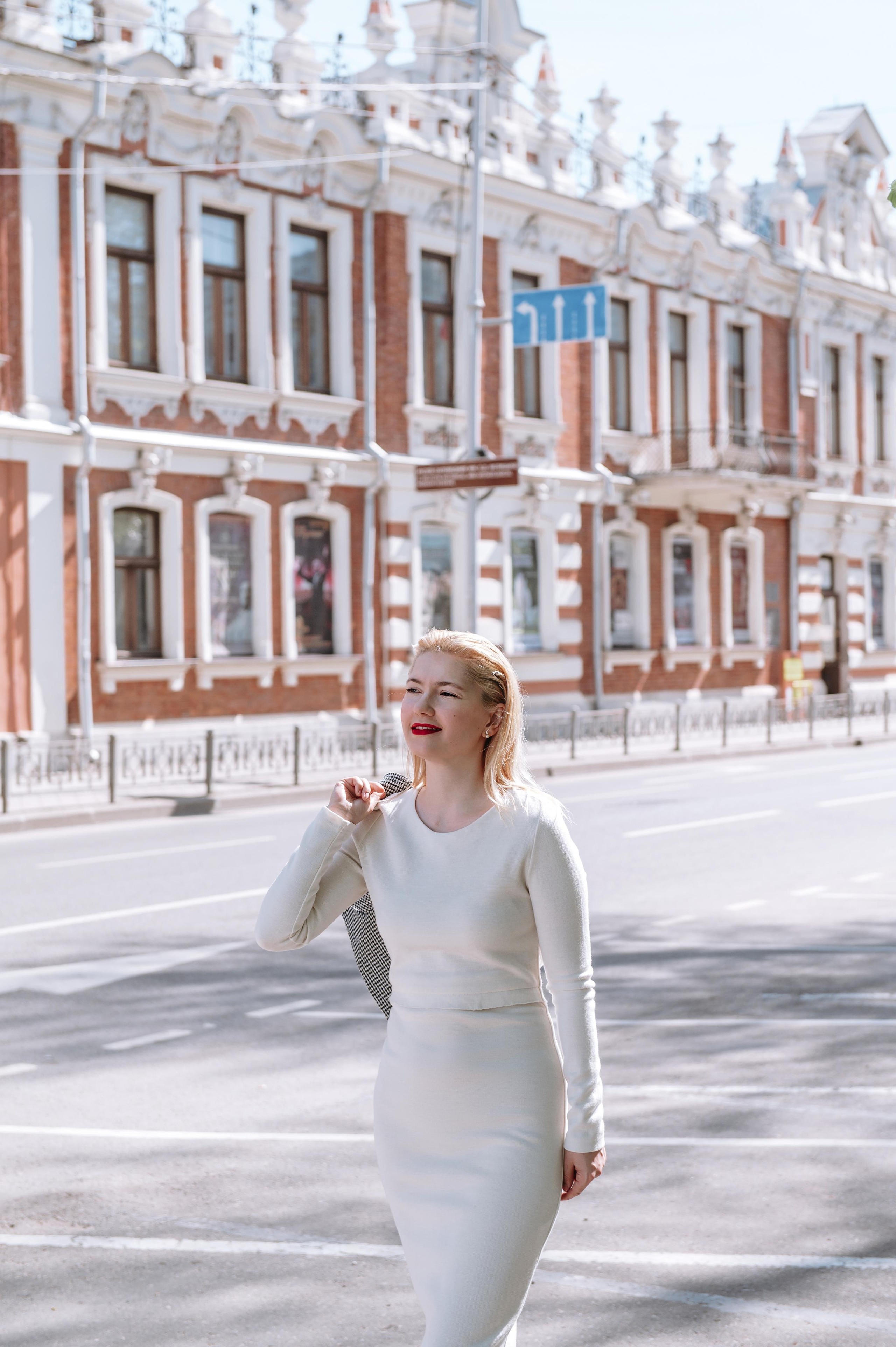 Lady in white. Lifestyle фотограф