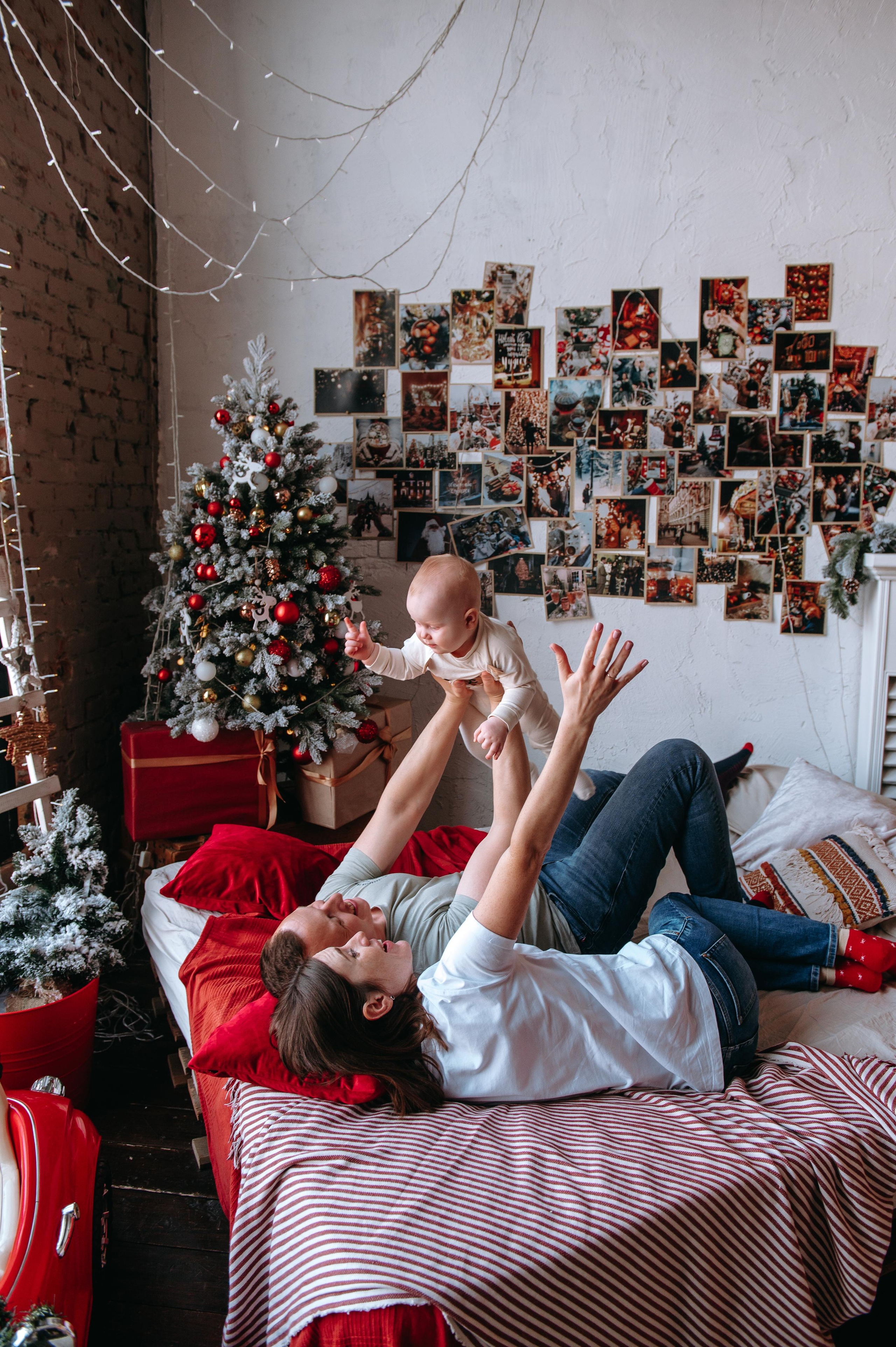 Семейный Новый год. Lifestyle фотограф
