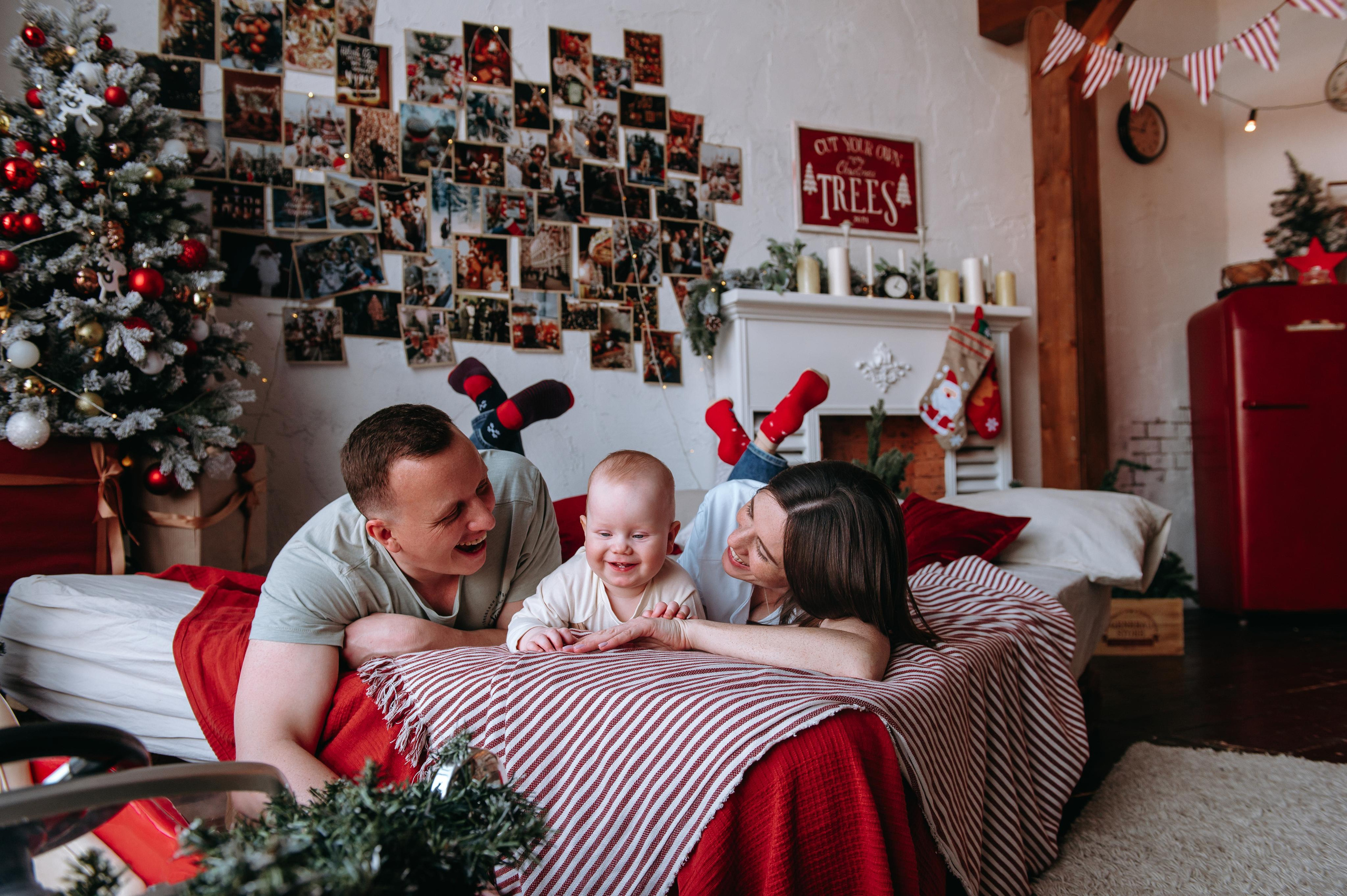 Семейный Новый год. Lifestyle фотограф