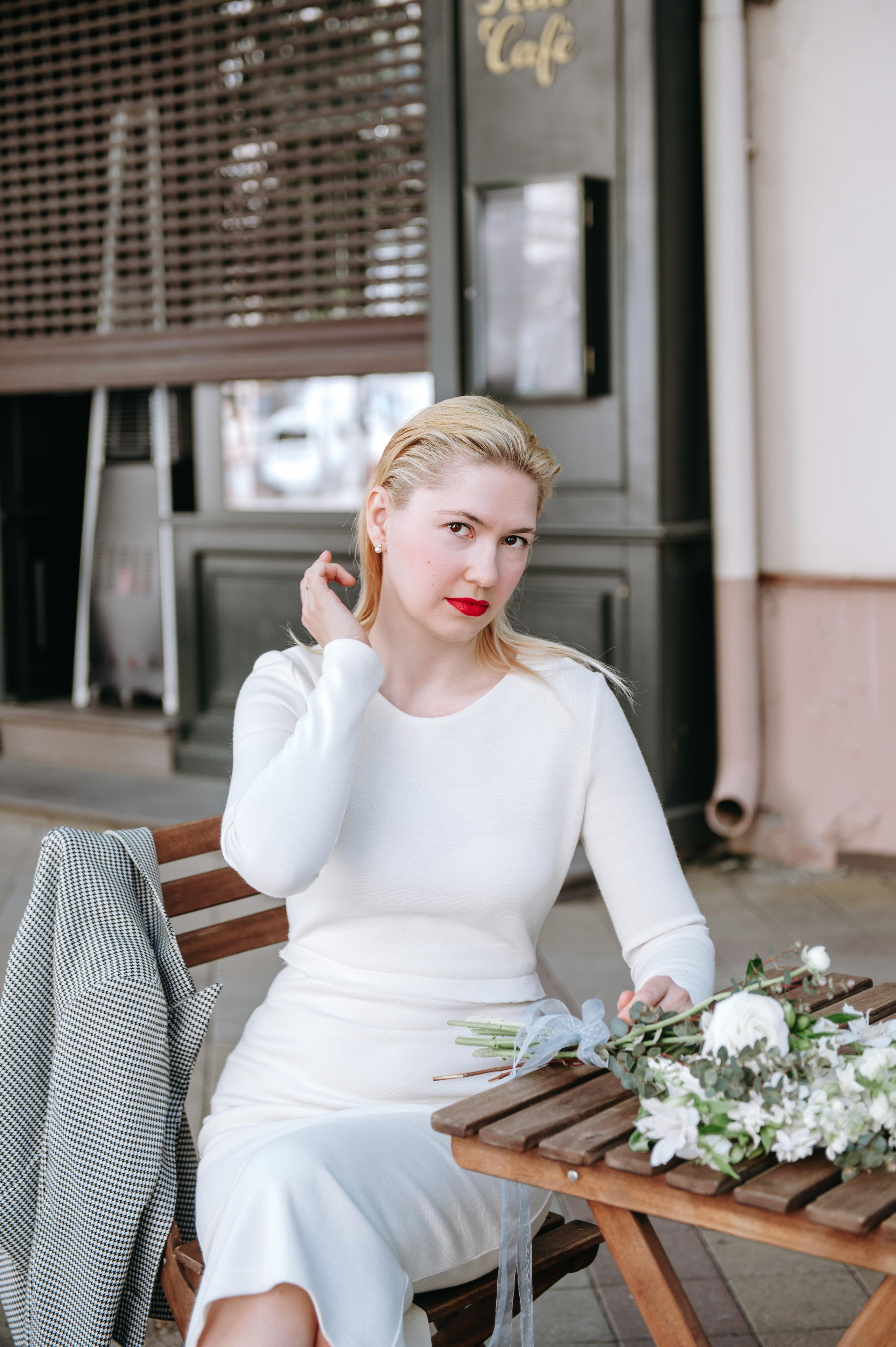 Lady in white. Lifestyle фотограф