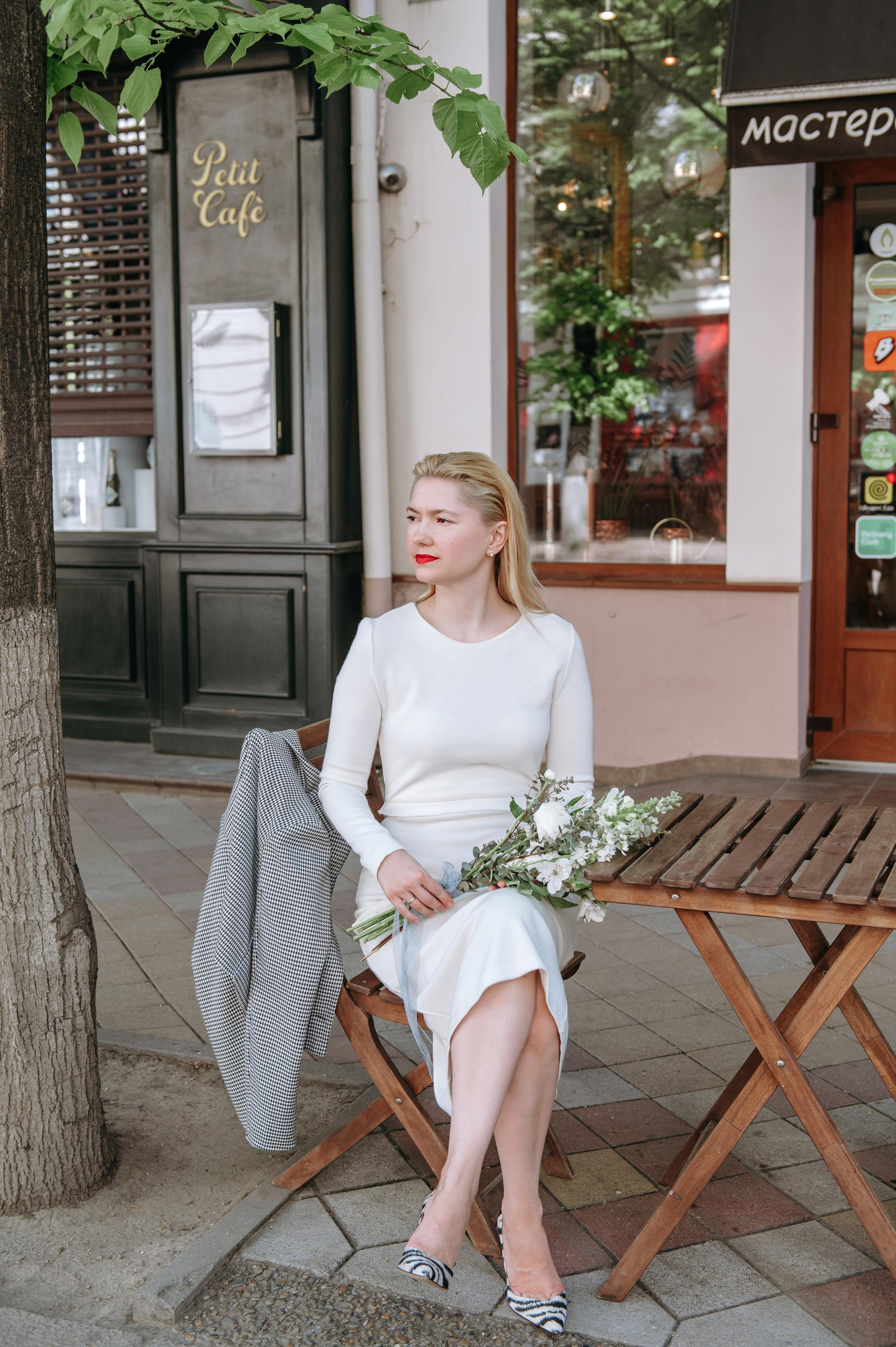 Lady in white. Lifestyle фотограф