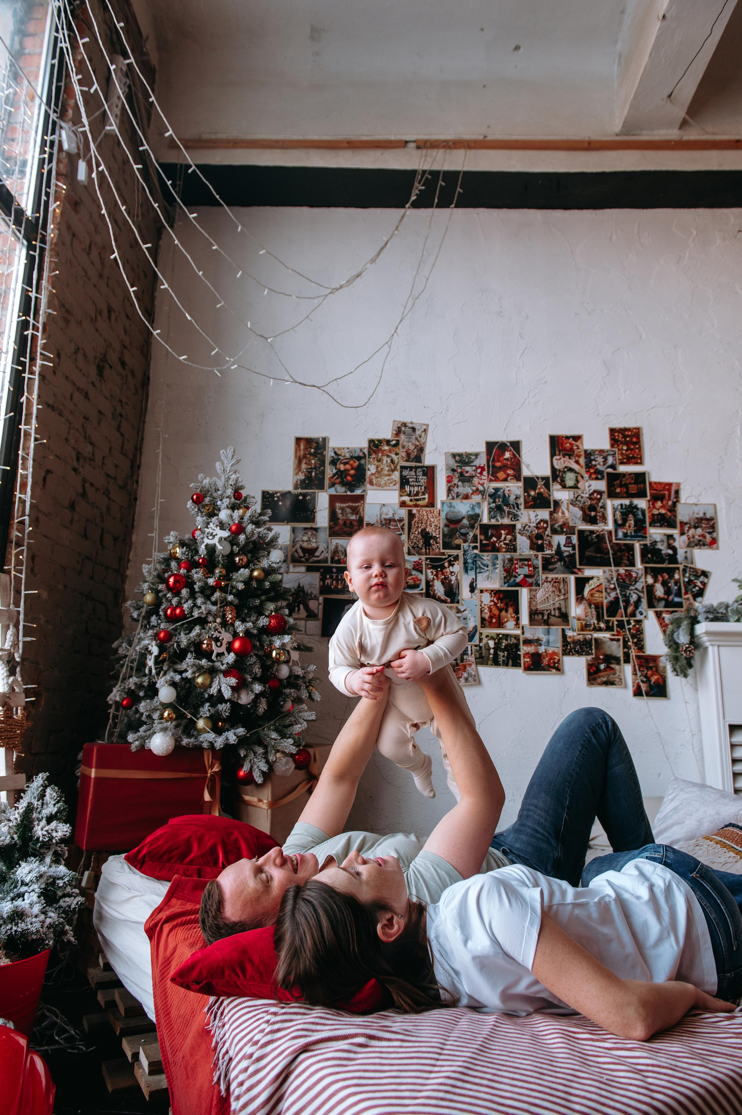 Семейный Новый год. Lifestyle фотограф