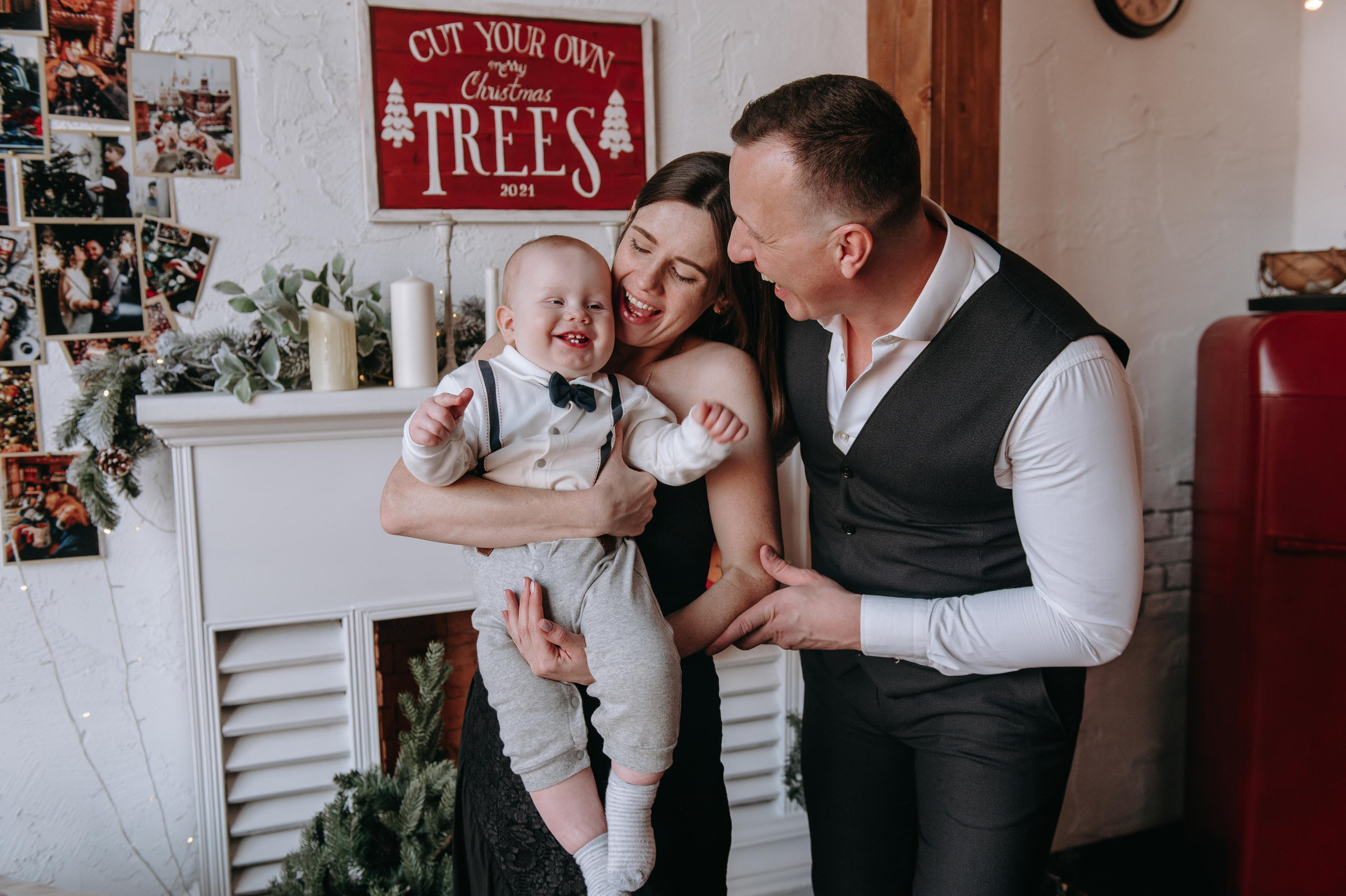 Семейный Новый год. Lifestyle фотограф