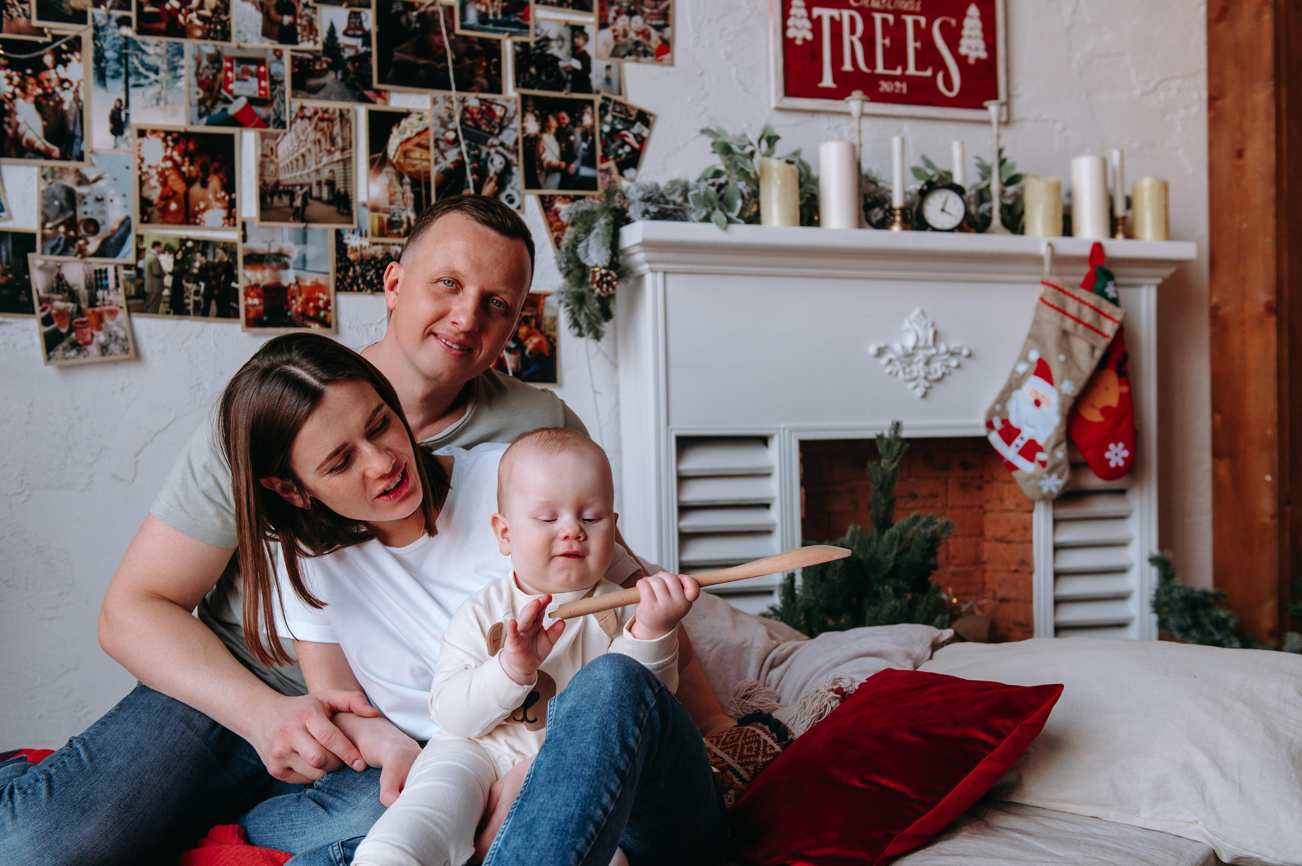 Семейный Новый год. Lifestyle фотограф