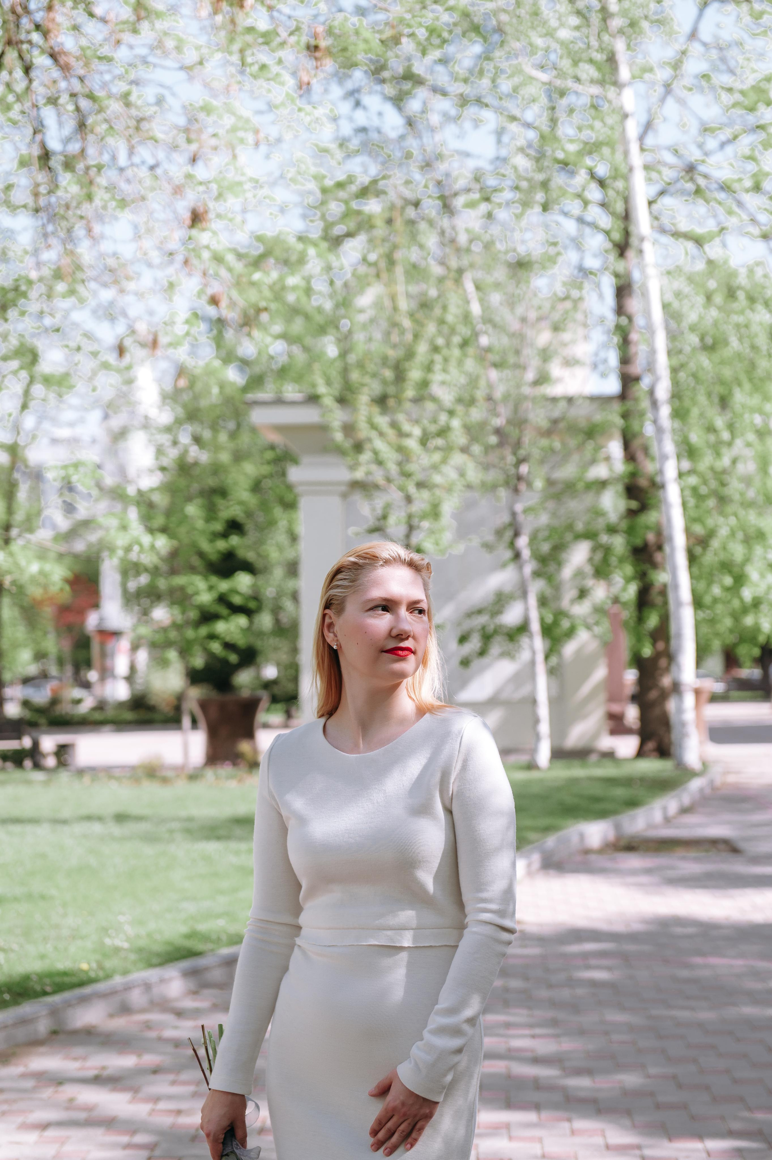 Lady in white. Lifestyle фотограф