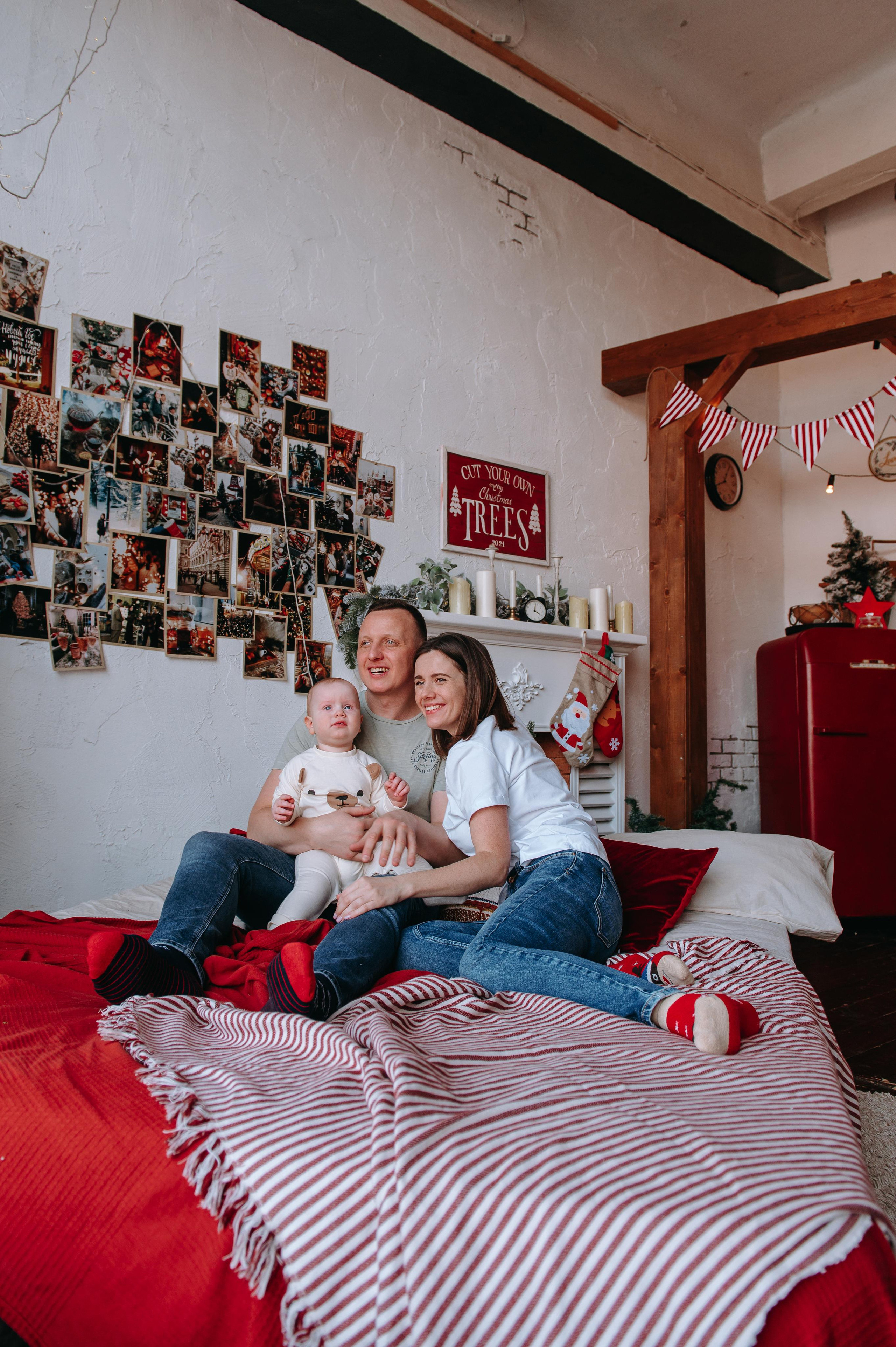 Семейный Новый год. Lifestyle фотограф