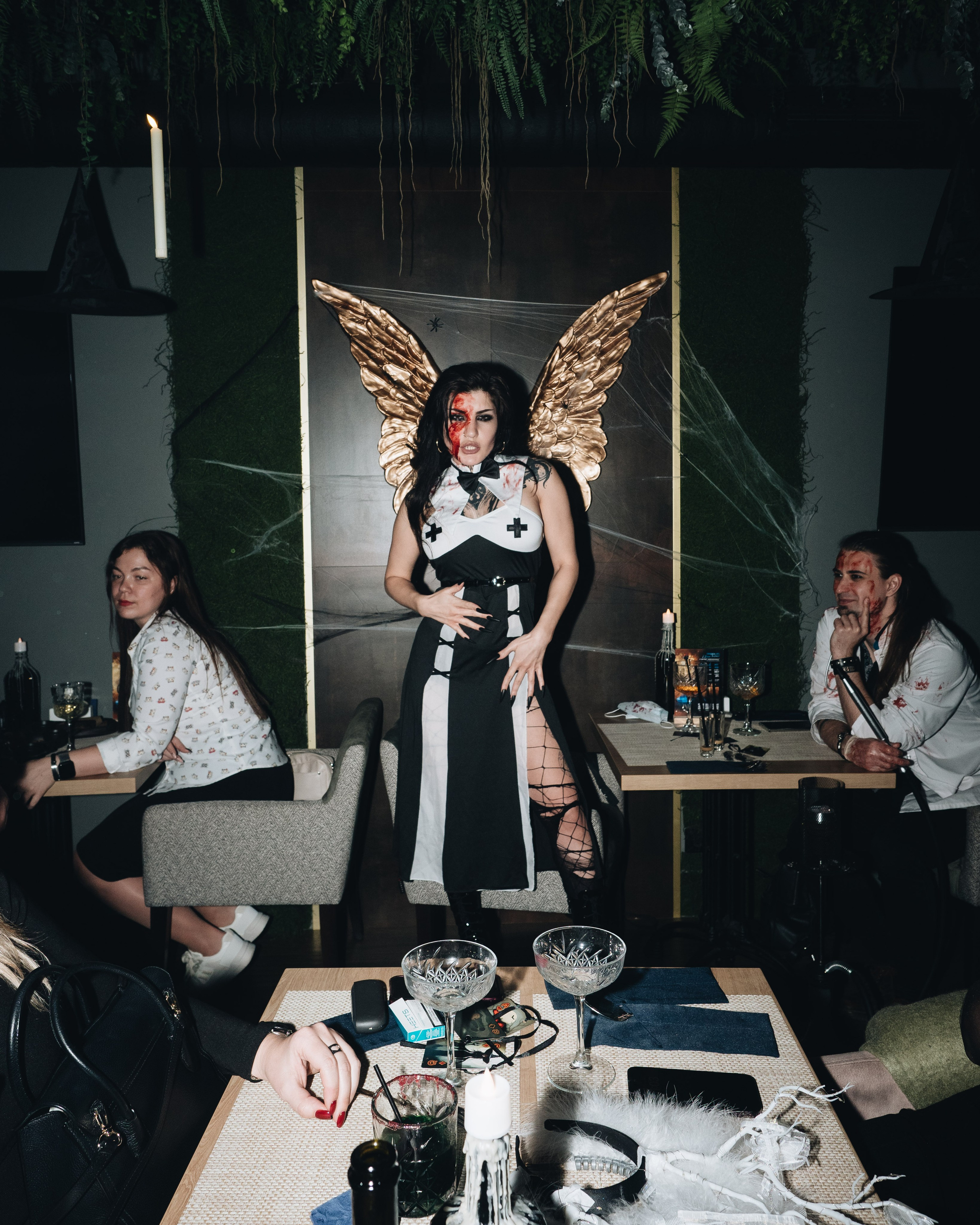 Halloween at Flame. Портретный и Репортажный фотограф в Москве