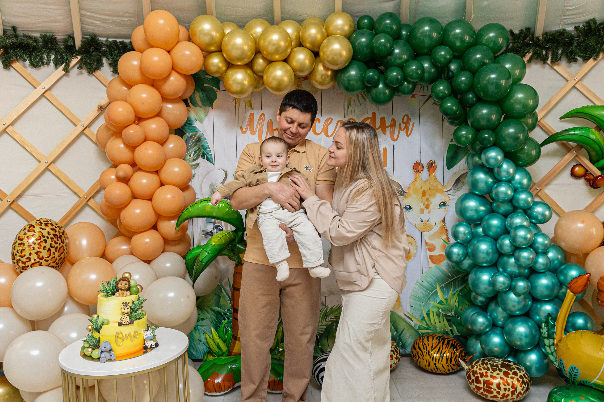 День рождения Мирона. Семейный Фотограф в Красноярске Анастасия Попова
