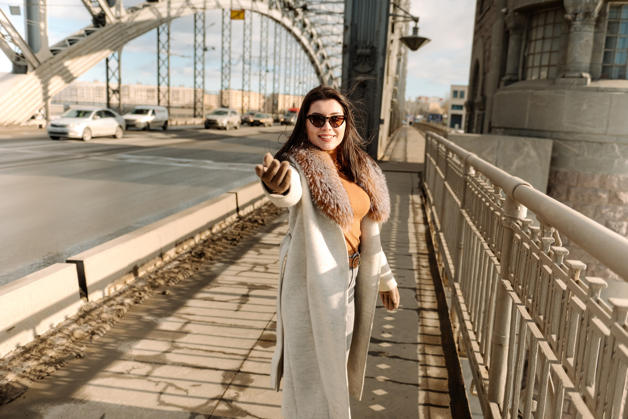 Большеохтинский мост. Свадебный и сеейный фотограф в Санкт-Петербурге Елена Худякова