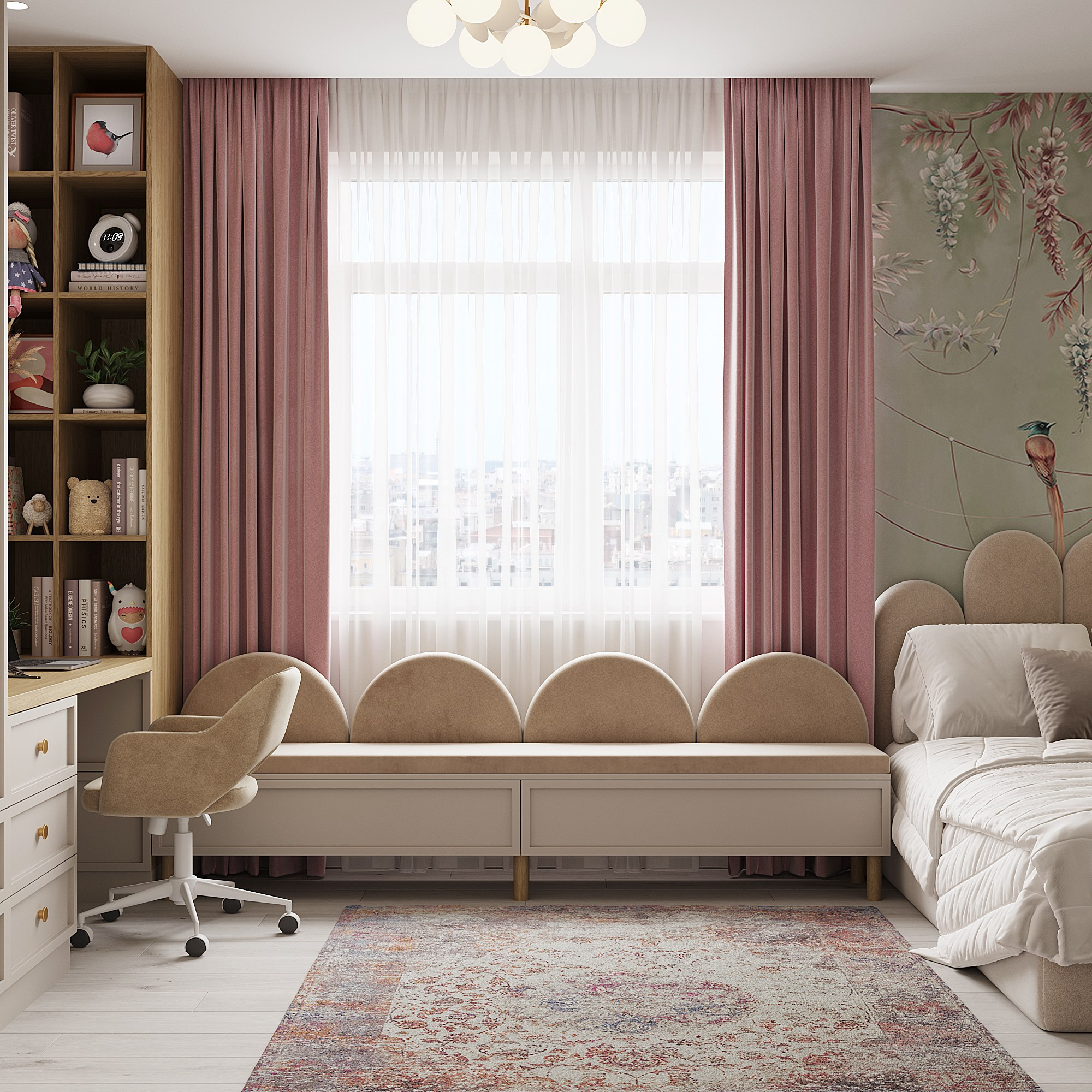 Нежные детские. Дизайн интерьера Рязань Москва Чижикова Олеся