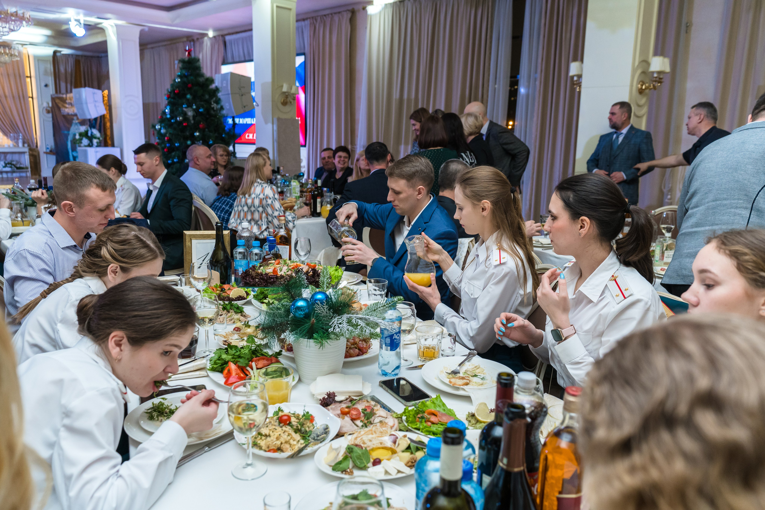 Фотосъемка выпуска военной академии и вручение дипломов