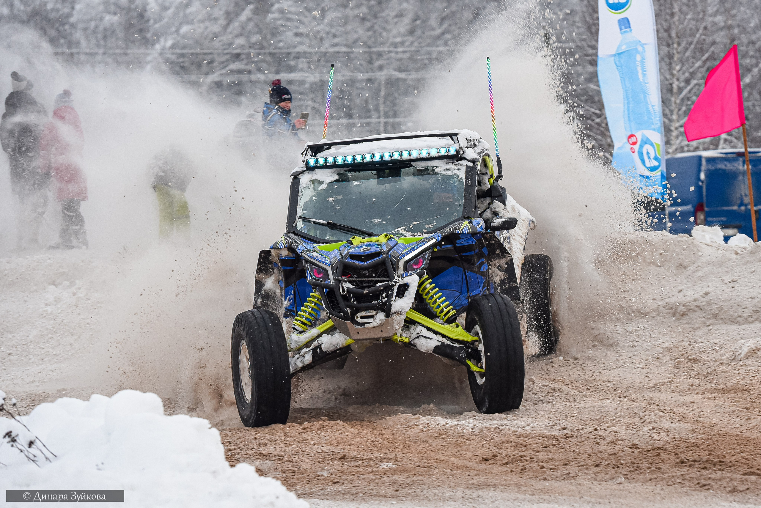 Новогодний мотокросс г. Вязники. Мотофотограф в Нижнем Новгороде Динара Зуйкова