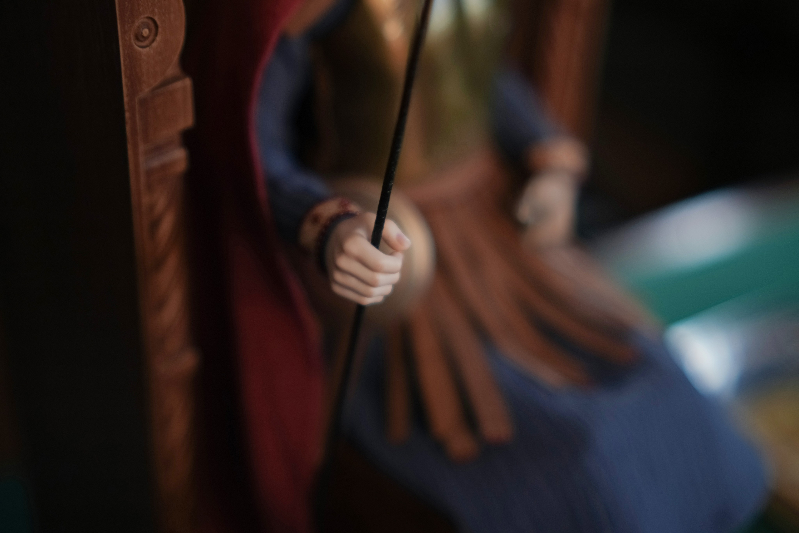 Шарнирная скульптура Святого Георгия 200 тыс руб. Авторские Шарнирные куклы и украшения из фарфора Алексаны Лавринчук