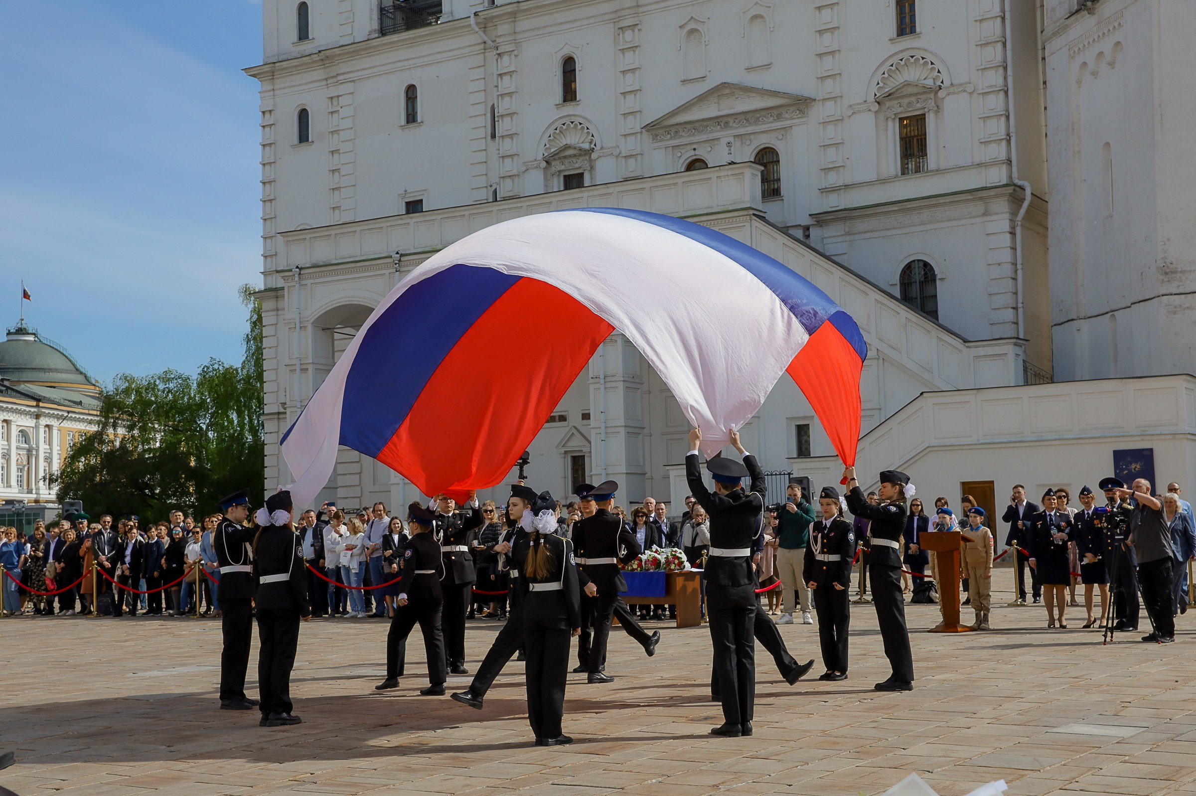 ПРИСЯГА ЮНАРМЕЙЦЕВ. СОБОРНАЯ ПЛОЩАДЬ КРЕМЛЯ. Фотограф в Москве Ольга Колесникова