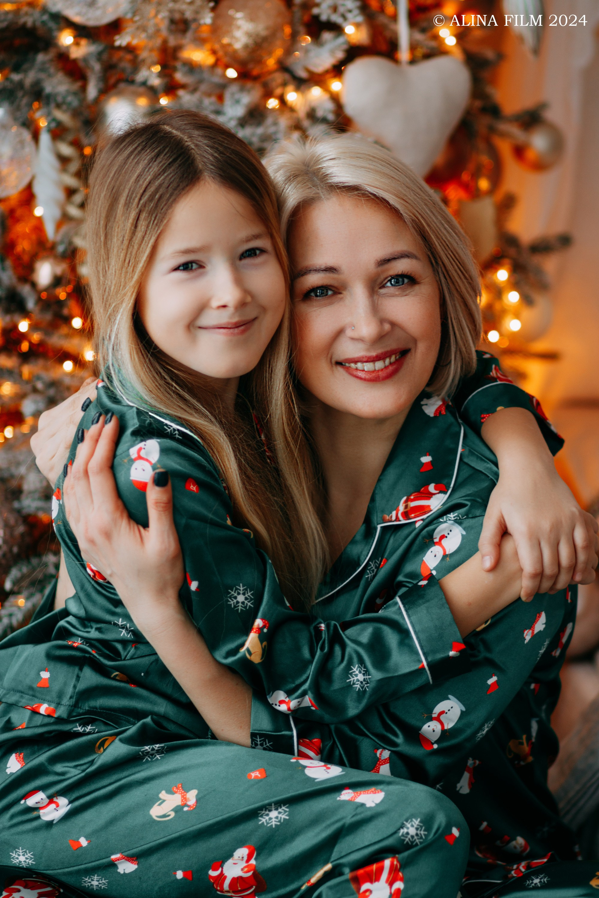 Новогодняя семейная фотосессия. Фотограф в Санкт-Петербурге Alina Film