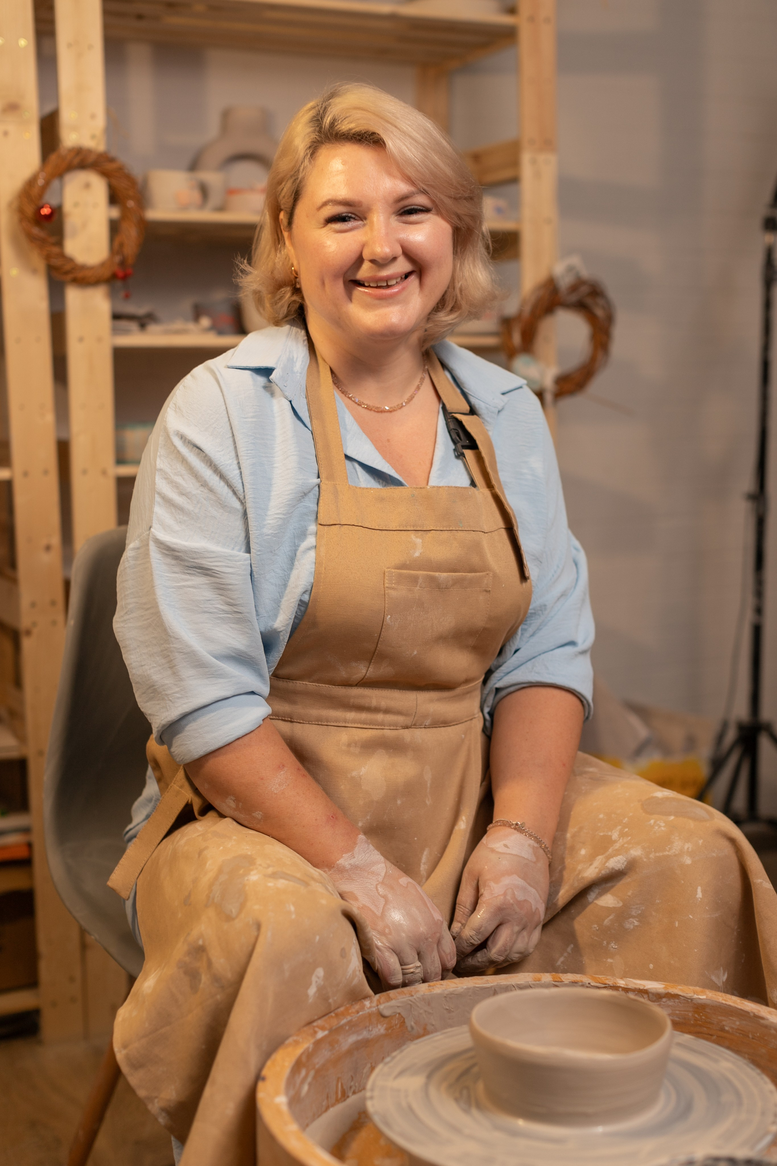 Гончарный МК Ирина и Юлия. Семейный и детский newborn фотограф в Ростове-на-Дону Наталья Лебедева