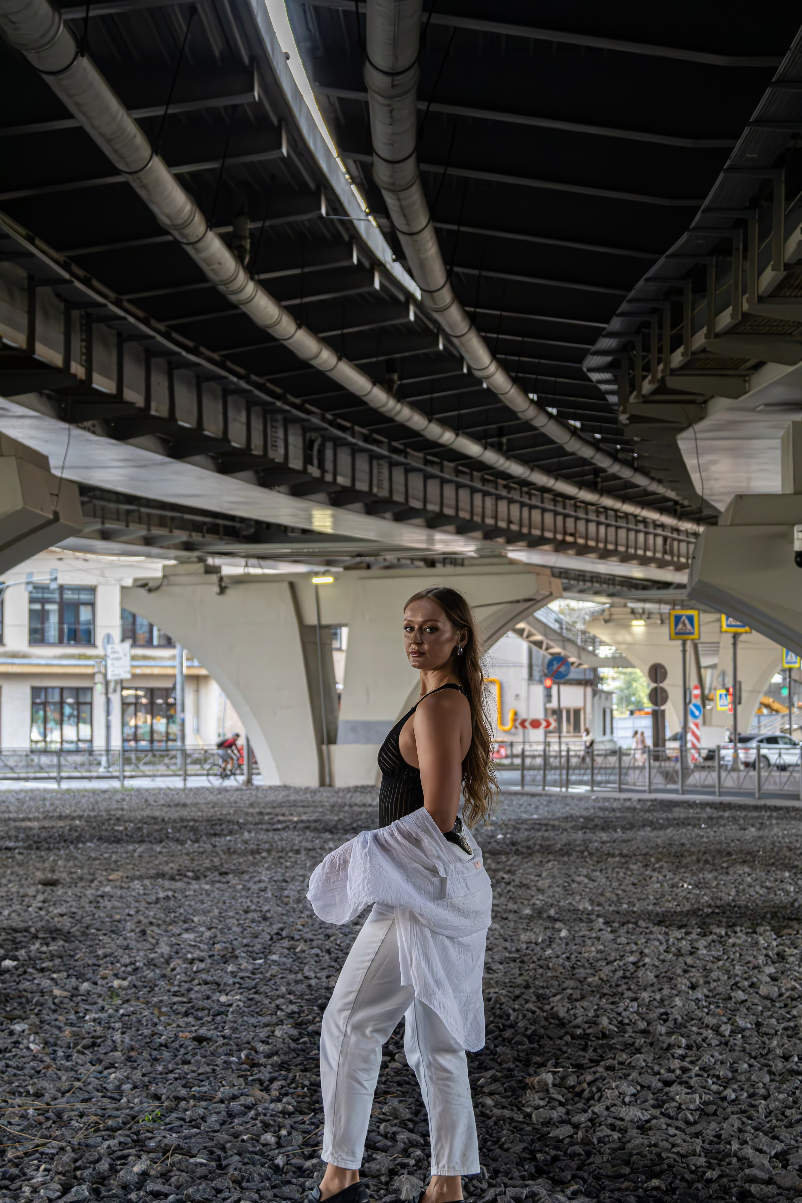 Фотосессия — Яна и мост Бетанкура. Фотограф из Санкт-Петербурга