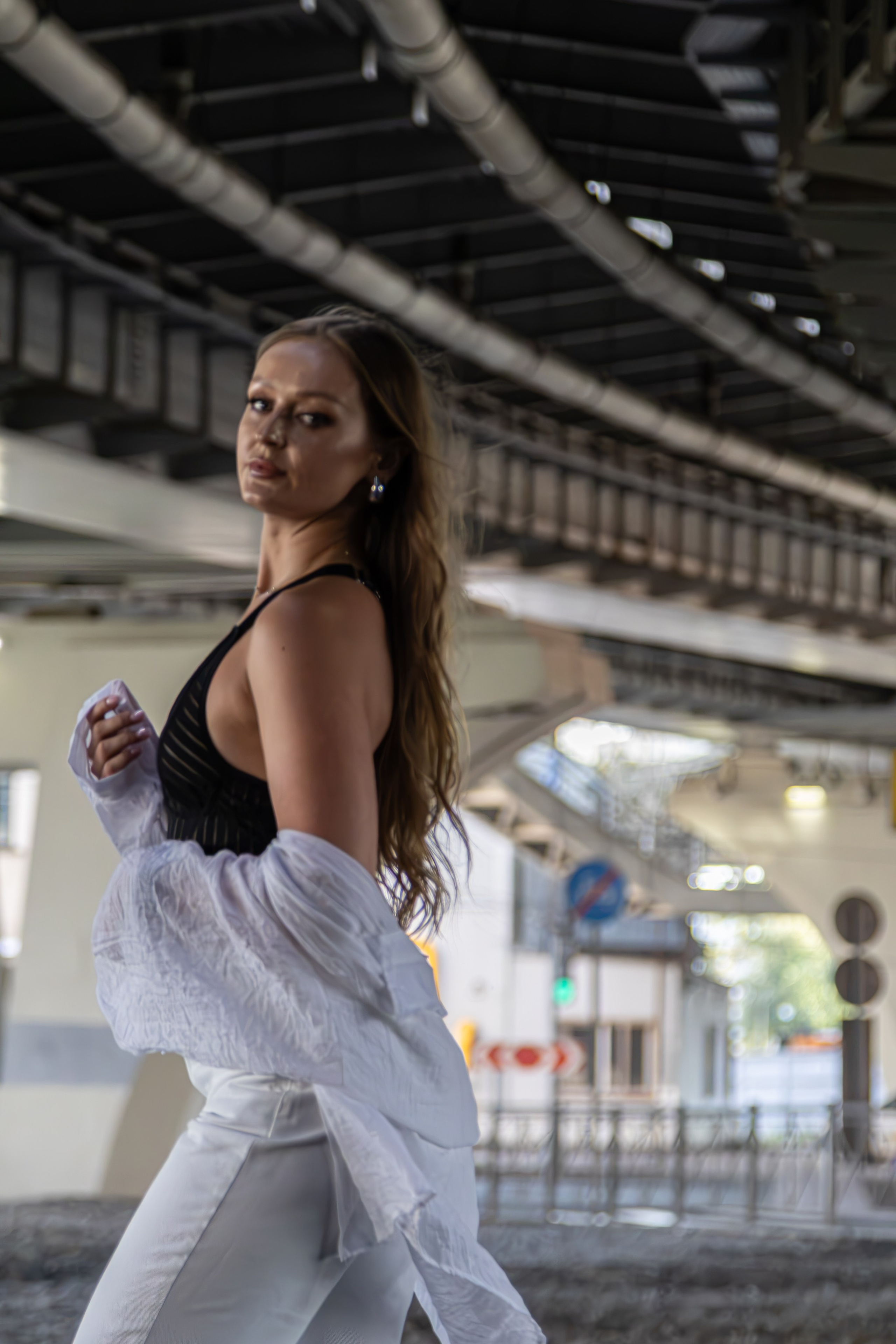 Фотосессия — Яна и мост Бетанкура. Фотограф из Санкт-Петербурга