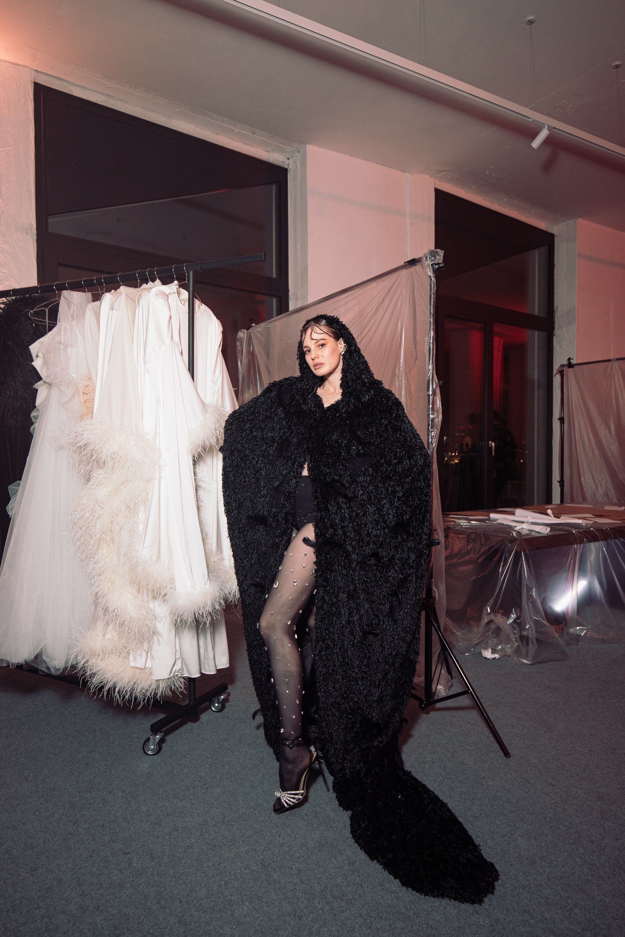 Fashion show Кати Дорогиной (Backstage). Репортажный и fashion фотограф в Москве Сергей Бардин