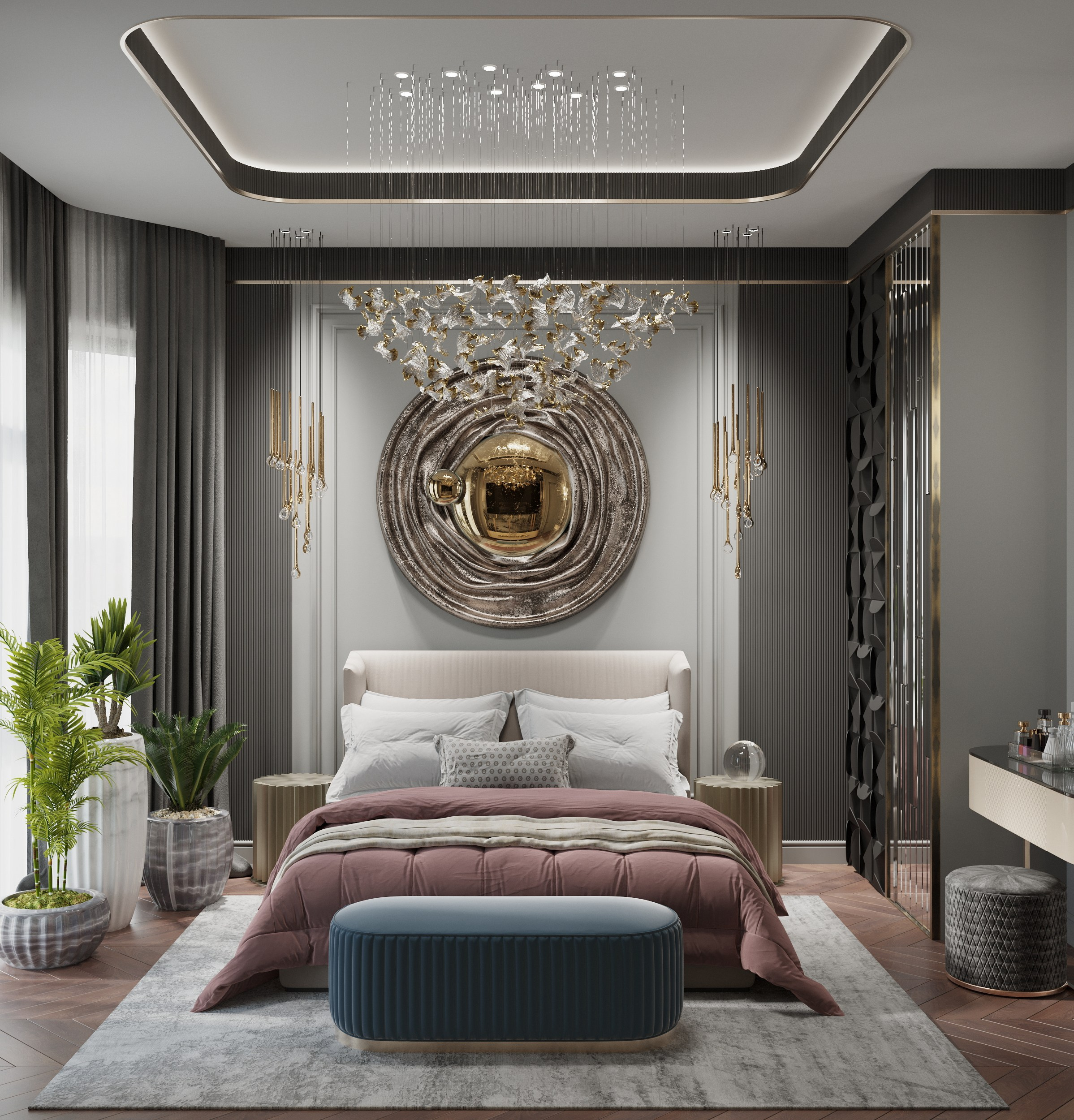 Дом в Новотиторовской — визуализация роскошного особняка. 3Д Визуализация Интерьера и Архитектуры