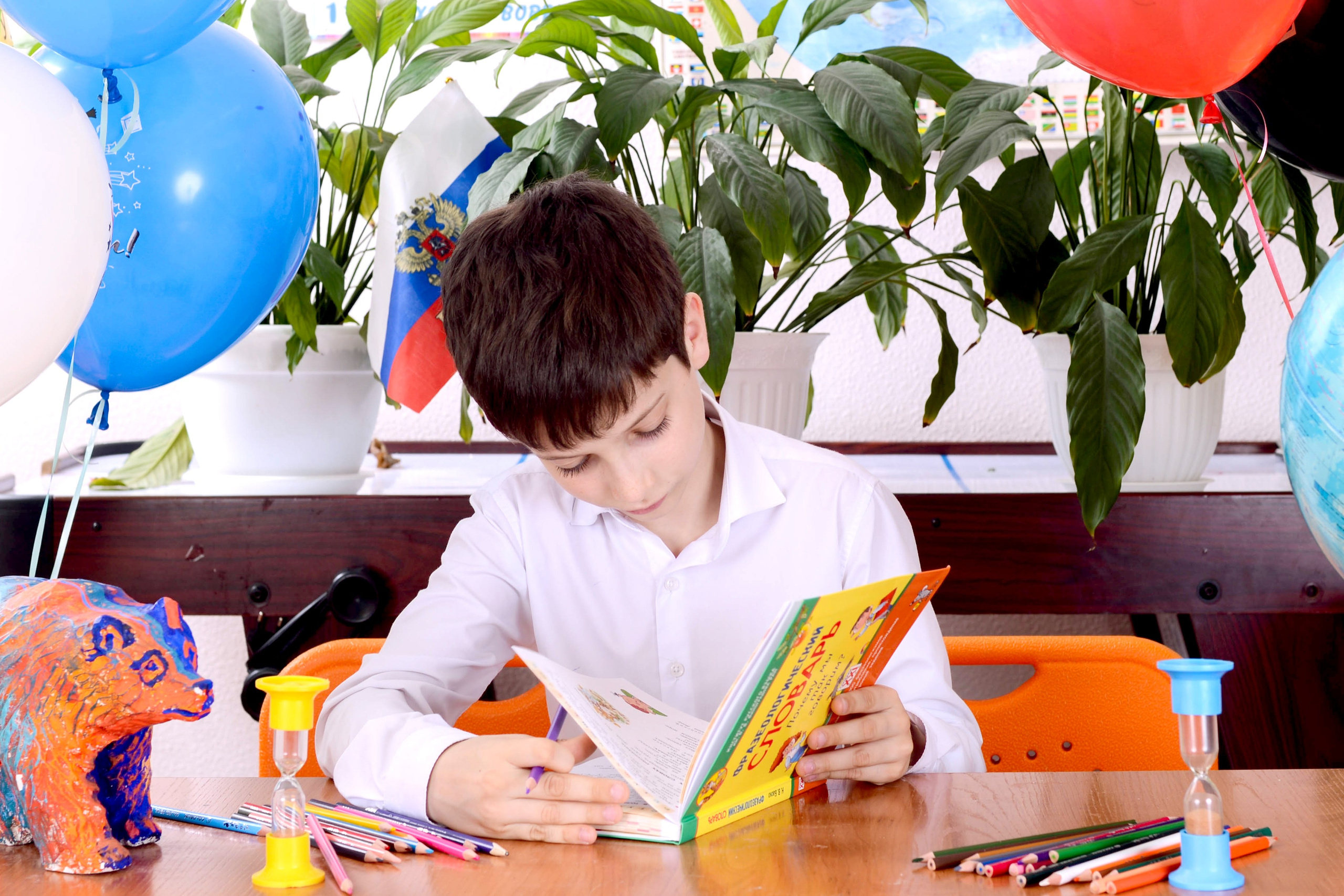 Фотографии в классе. Детская выездная фотостудия