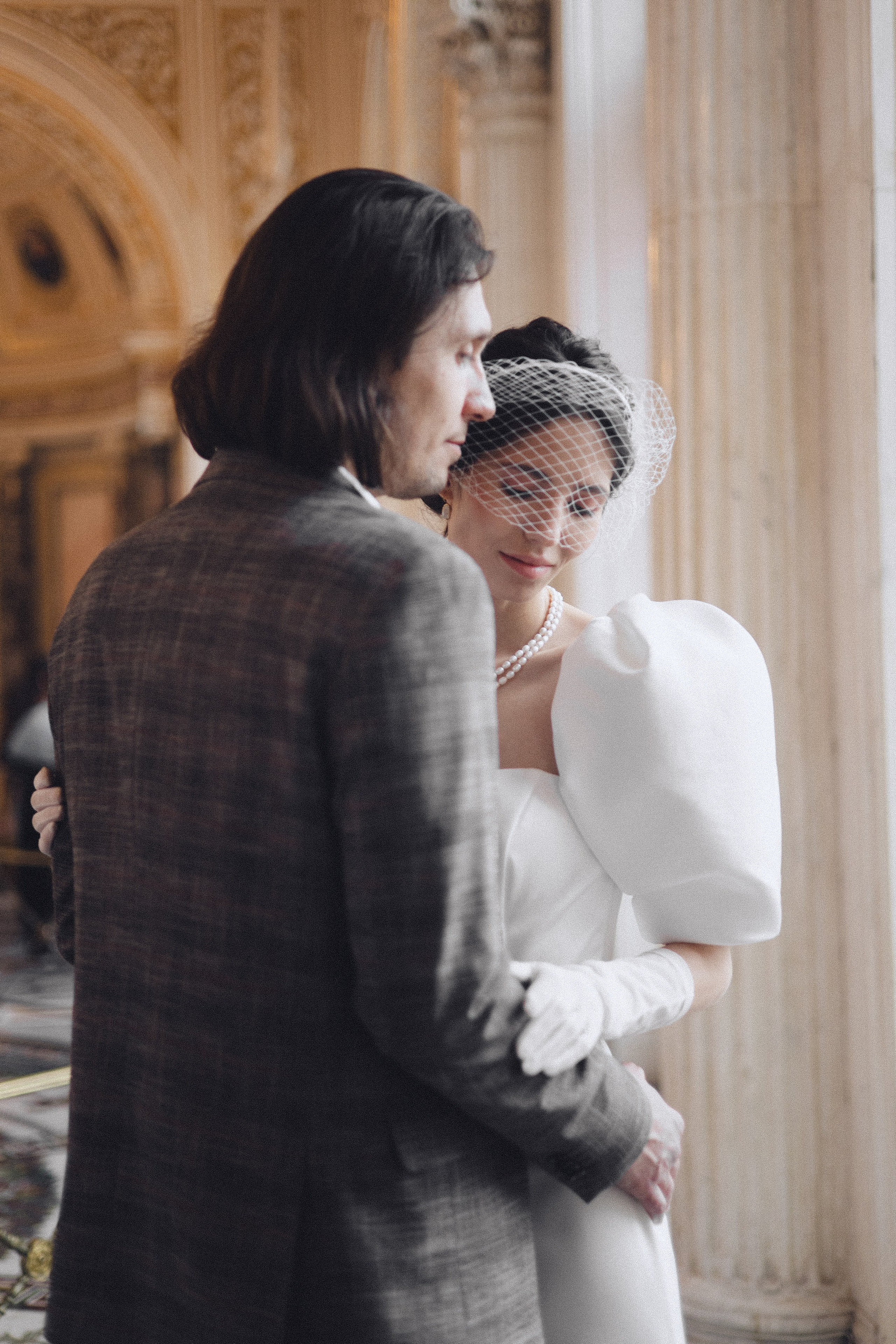 Свадебная съемка в Эрмитаже. Фотограф в Санкт-Петербурге Осокина Елизавета