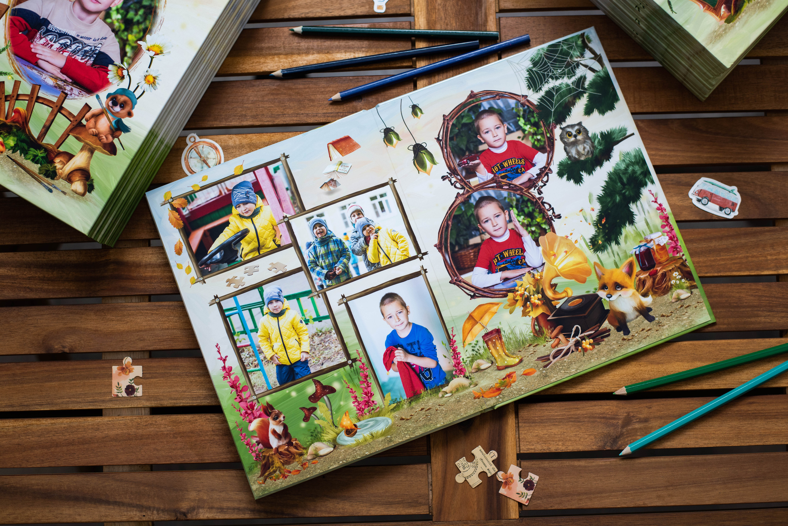 Альбом на 5 разворотов. Выпускные альбомы в Подольске Москве и МО