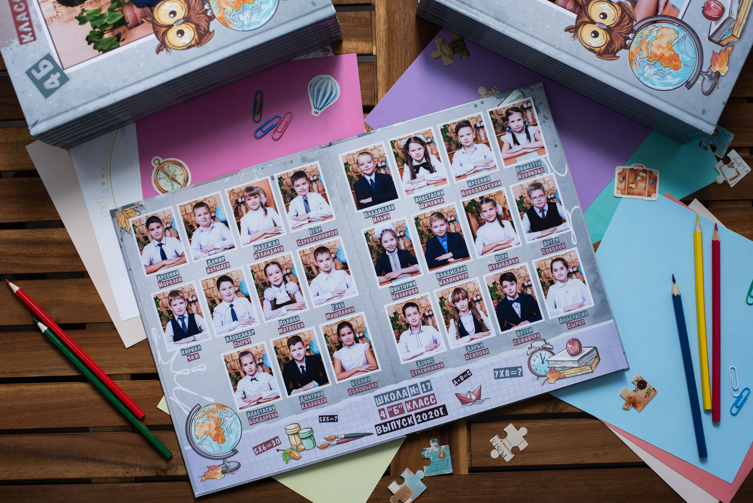 Альбом на 5 разворотов. Выпускные альбомы в Подольске Москве и МО