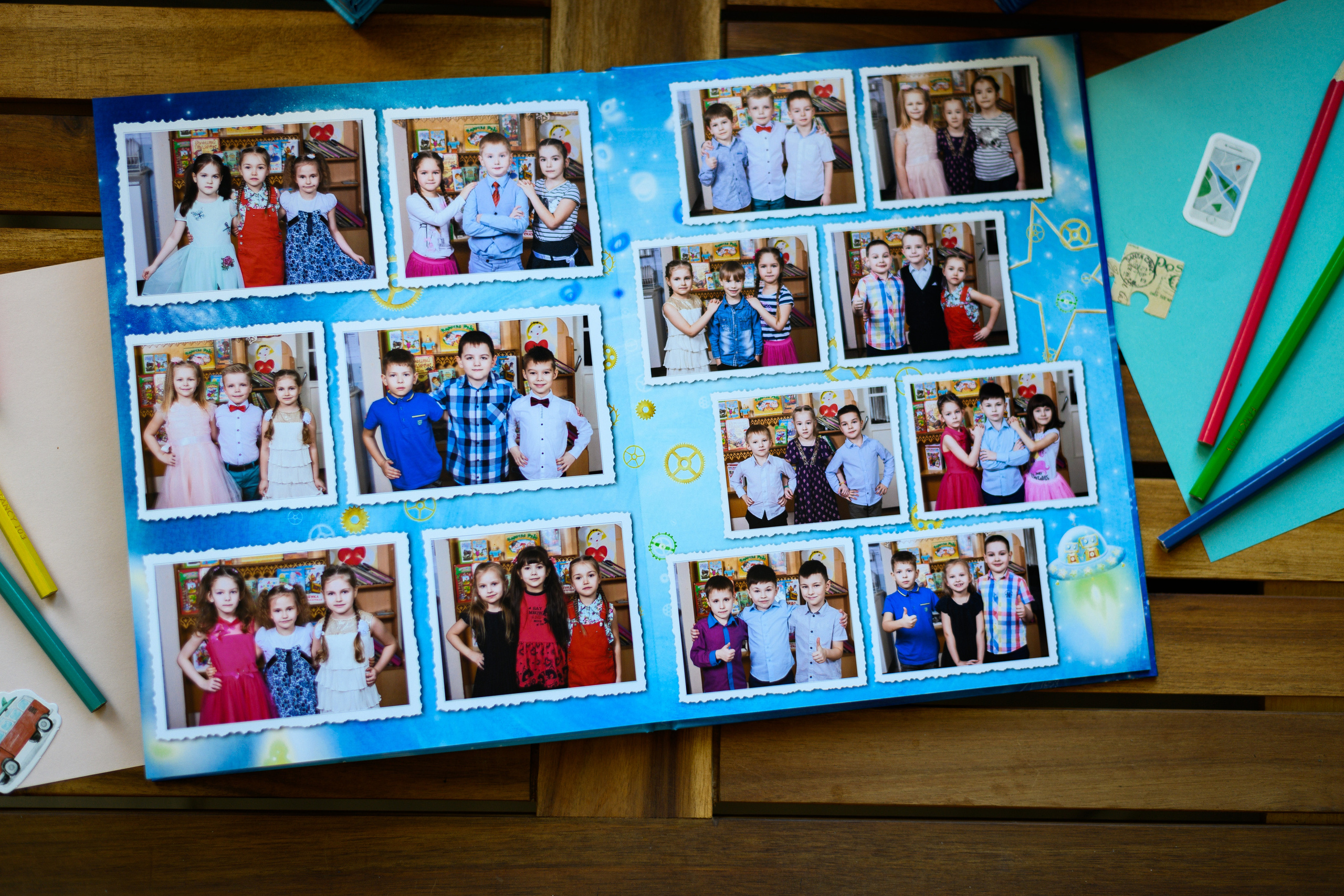 Альбом на 5 разворотов. Выпускные альбомы в Подольске Москве и МО